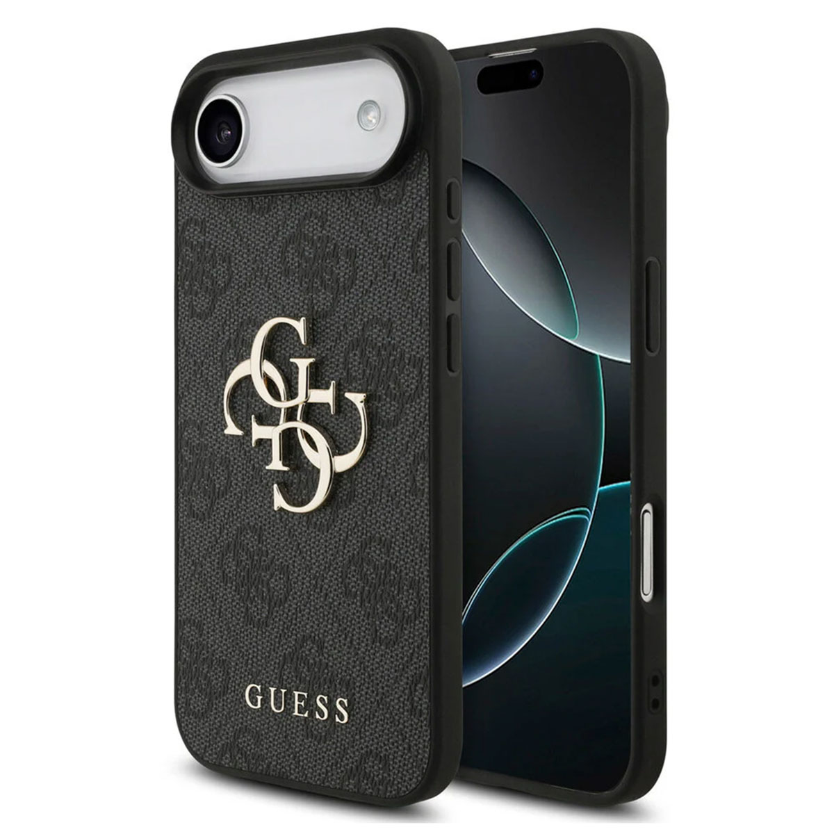 Apple iPhone 17 Air 4G Big Logo Schutzhülle Case Cover Schwarz