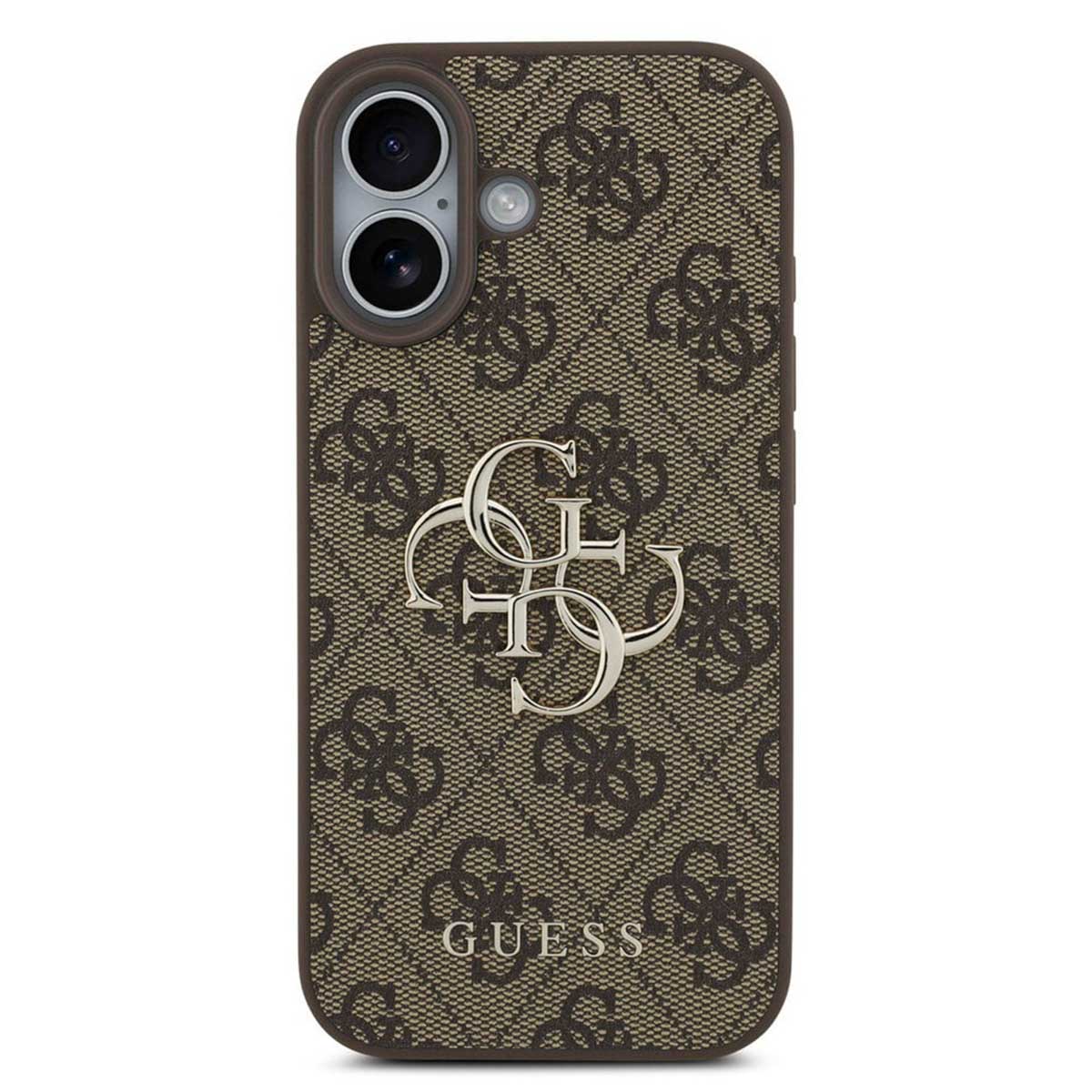 Apple iPhone 17 4G Big Logo Schutzhülle Case Cover Etui Braun