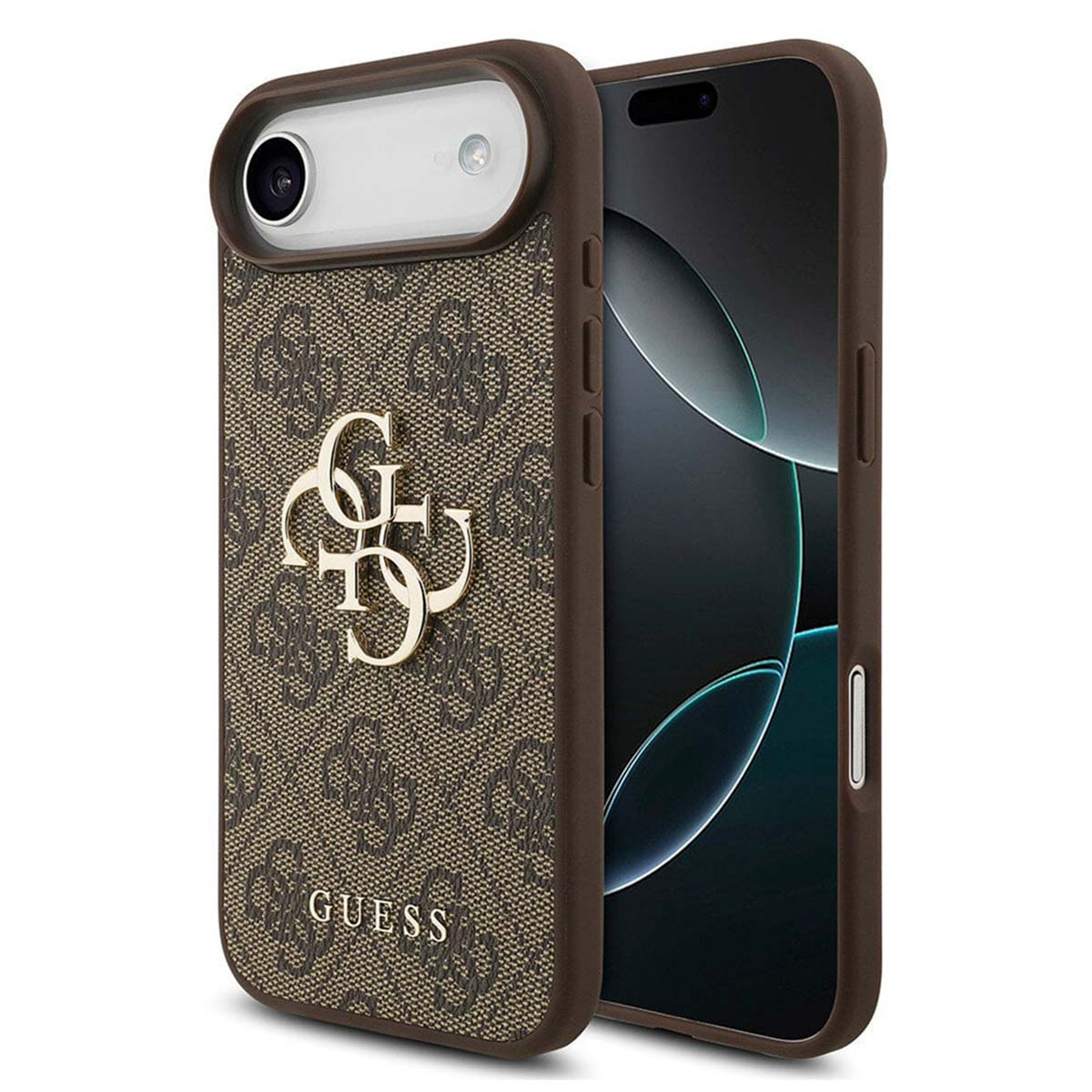 Apple iPhone 17 Air 4G Big Logo Schutzhülle Case Cover Braun