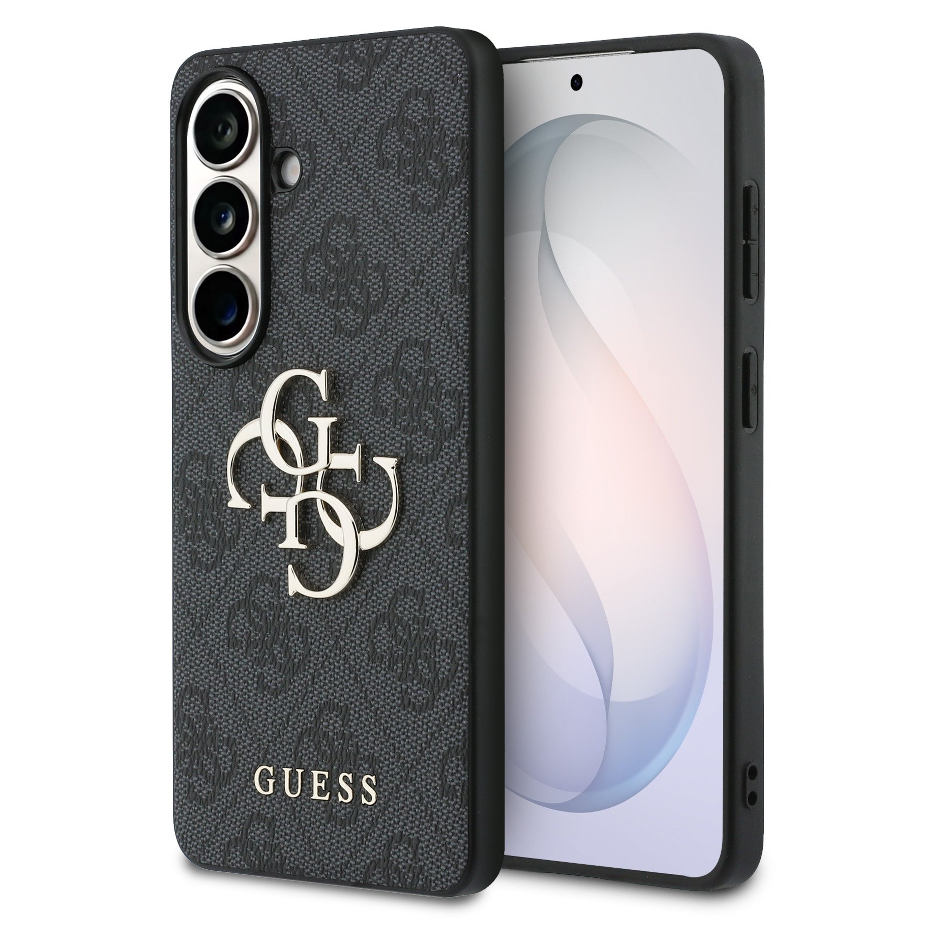 Hülle für Samsung Galaxy S26 Plus S947, Guess, 4G Big Logo, Schwarz