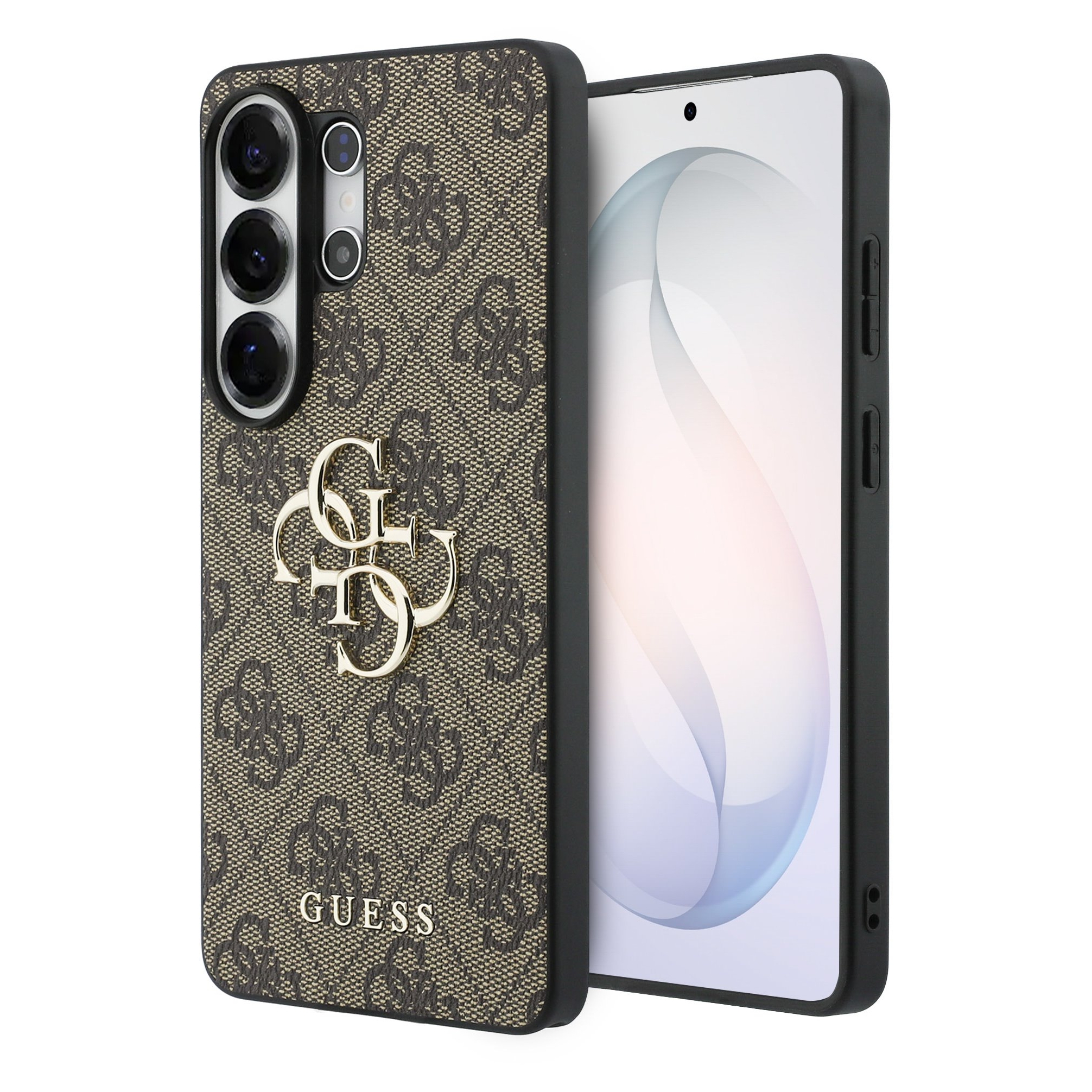 Hülle für Samsung Galaxy S26 Ultra S948, Guess, 4G Big Logo, Braun