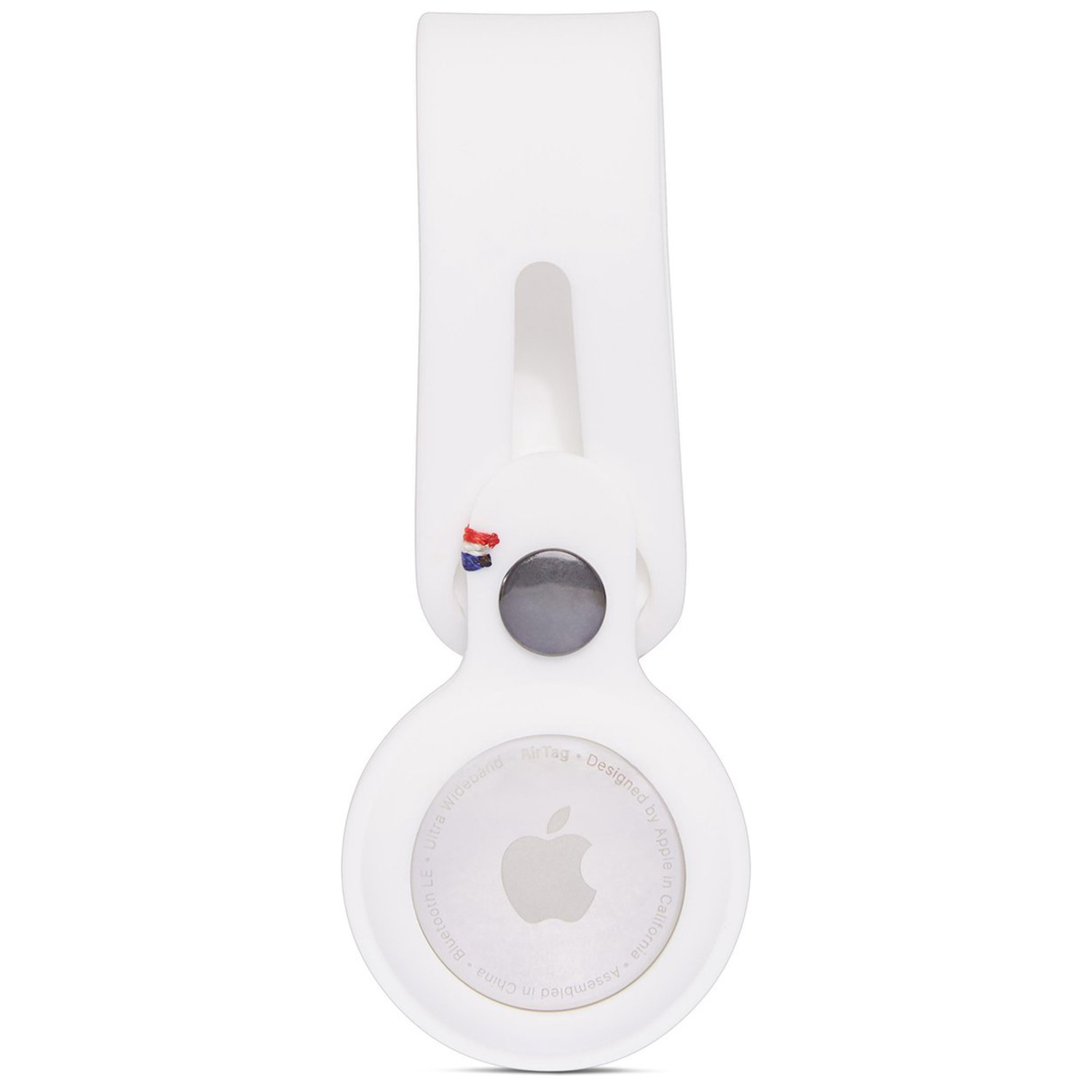 Decoded Silicone Loop für das Apple AirTag - Weiß