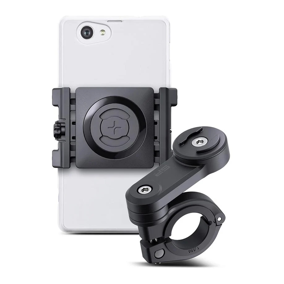 SP Connect Moto Bundle LT Universal Clamp SPC+ Motorrad-Handyhalterung - Schwarz