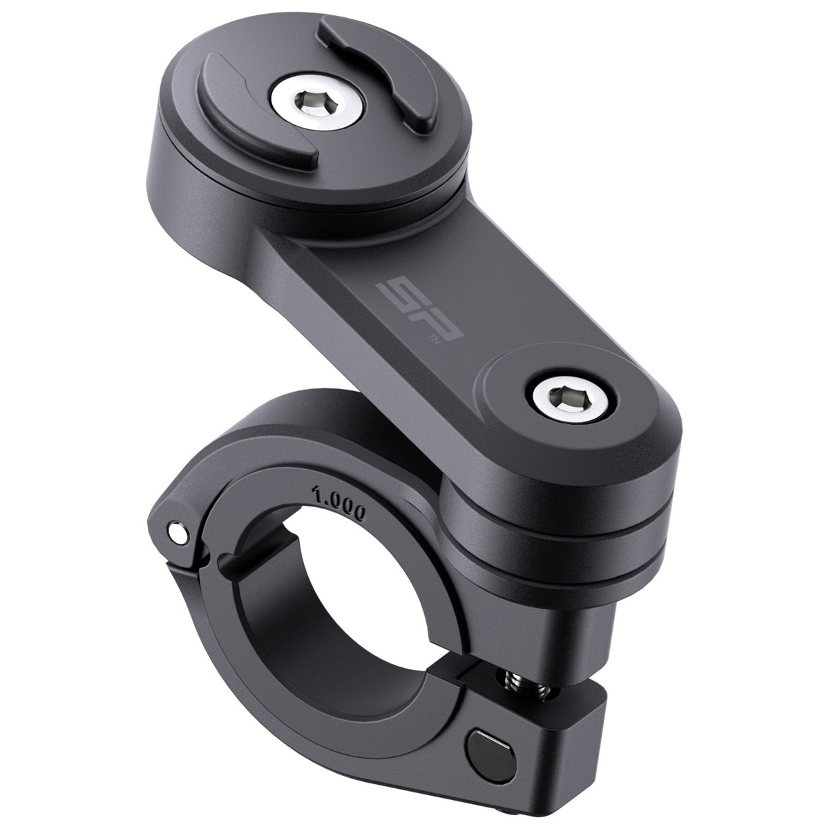 SP Connect Moto Mount LT Fahrrad-/Scooter-/Motorrad-Handyhalterung für SPC+ Hüllen - Schwarz
