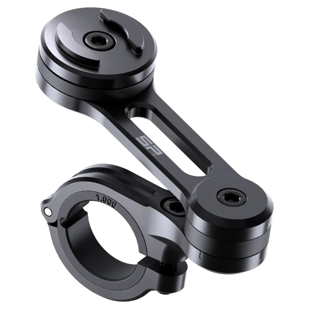 SP Connect Moto Mount Pro Fahrrad-/Scooter-/Motorrad-Handyhalterung für SPC+ Hüllen - Schwarz