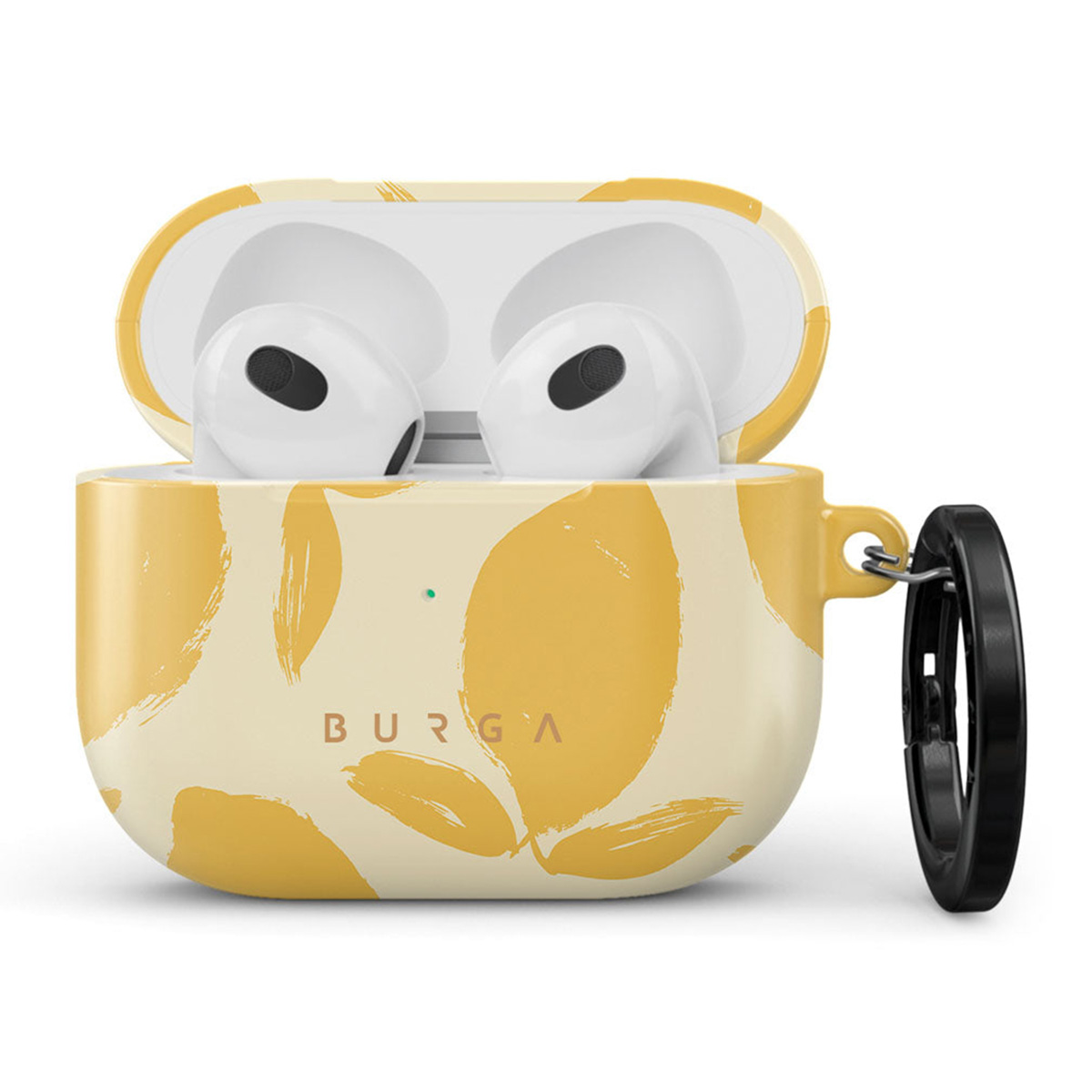 Burga Hardcase Hülle für das Apple AirPods 3 - Lemon Tart
