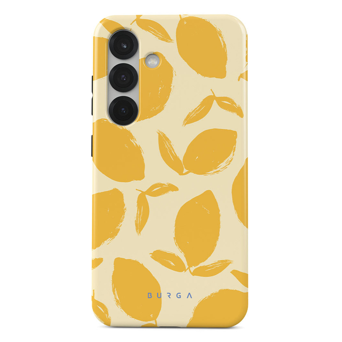 Burga Tough Back Cover für das Samsung Galaxy S25 - Lemon Tart