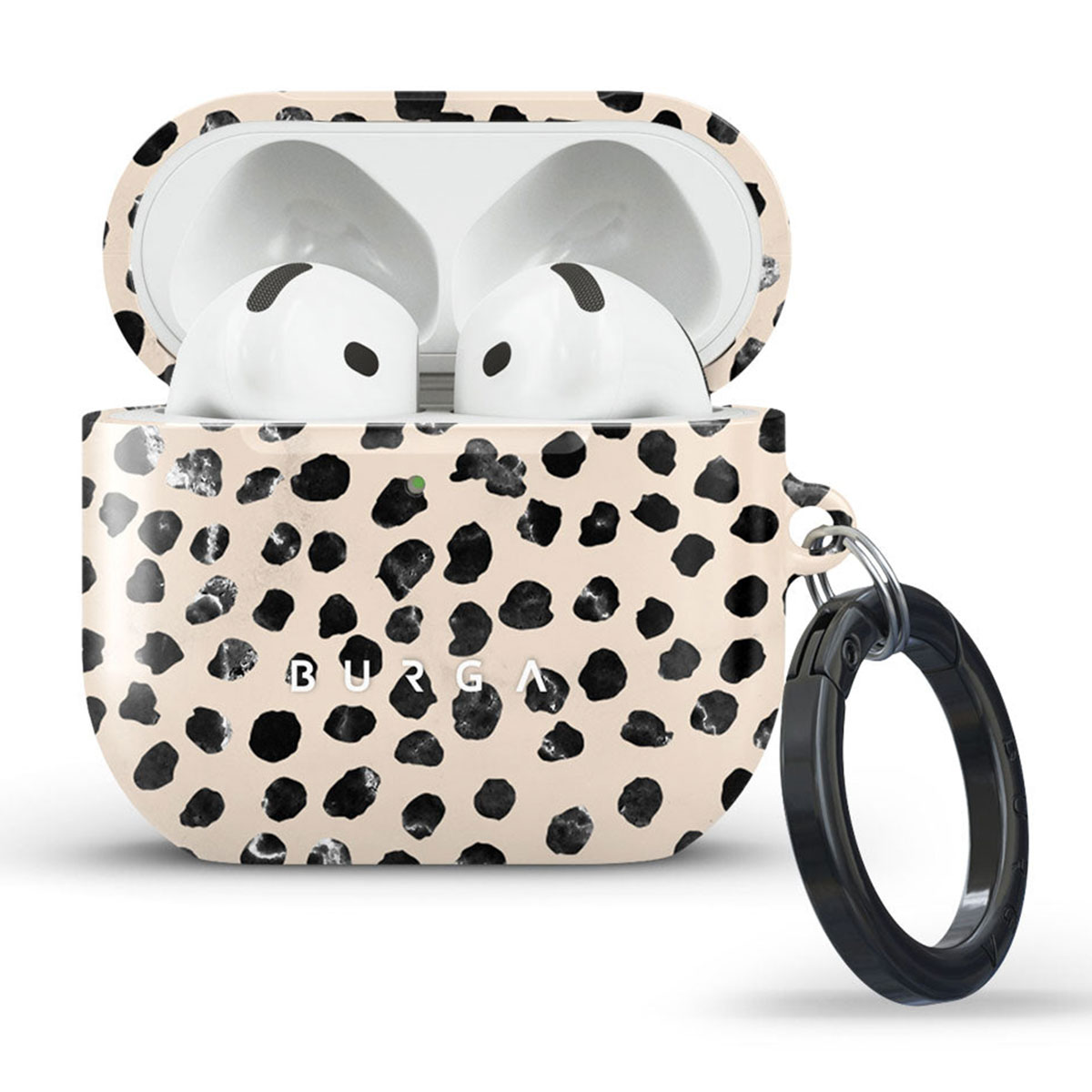 Burga Hardcase Hülle für das Apple AirPods 5 / 4 - Almond Latte