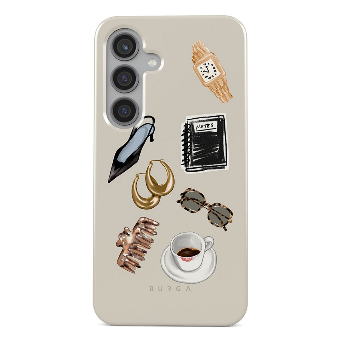 Burga Tough Back Cover für das Samsung Galaxy S24 - Boss Babe