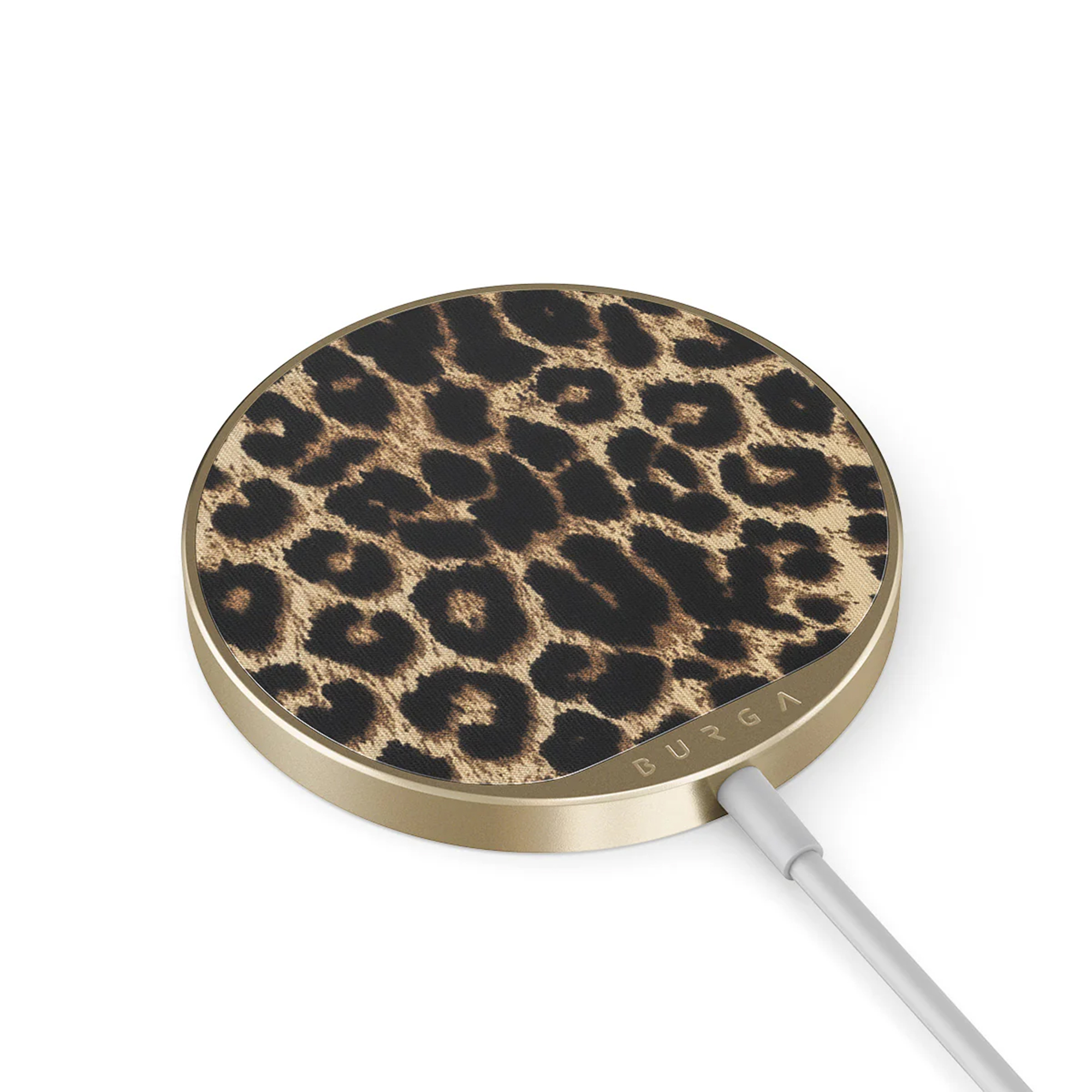 Burga Kabelloses magnetisches Ladegerät – Geeignet für MagSafe und Qi2 – Player / Gold