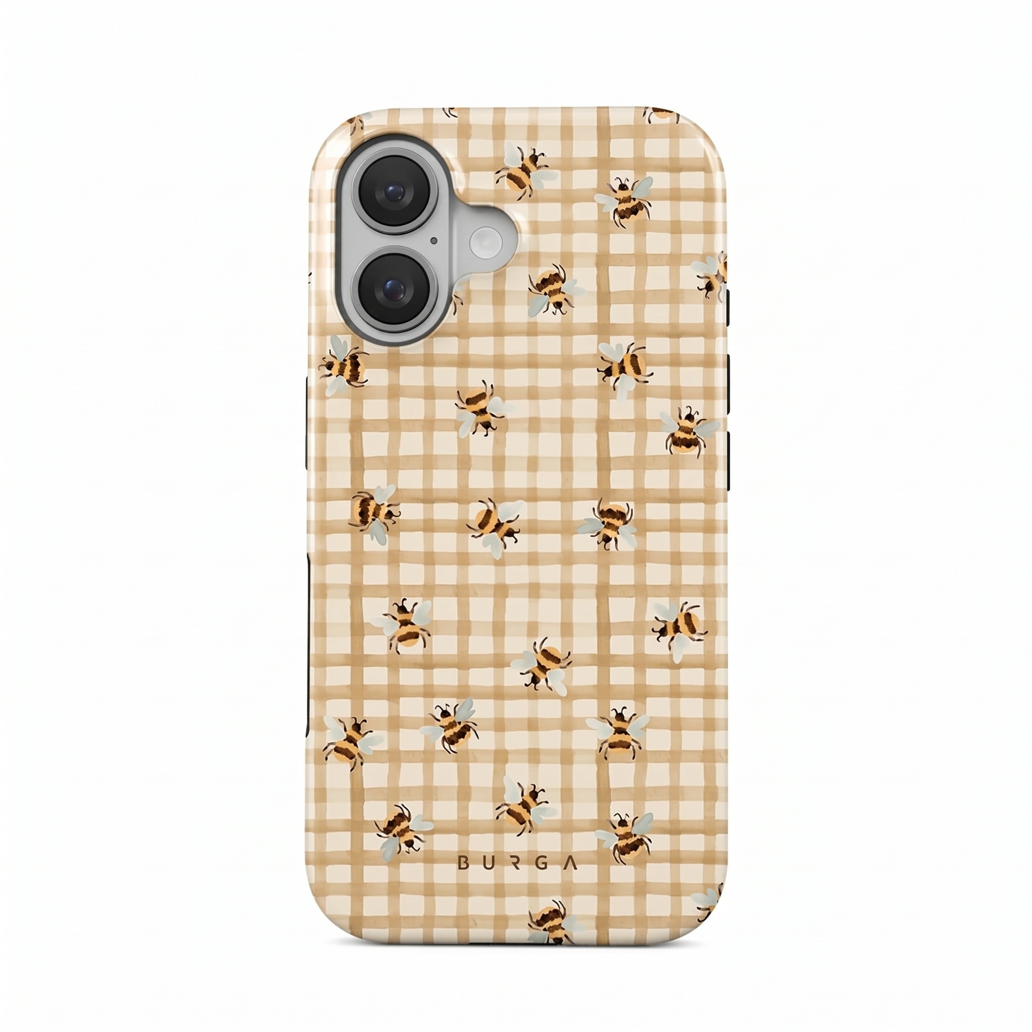 Burga Tough Back Cover MagSafe für das Apple iPhone 16 - Honeycomb