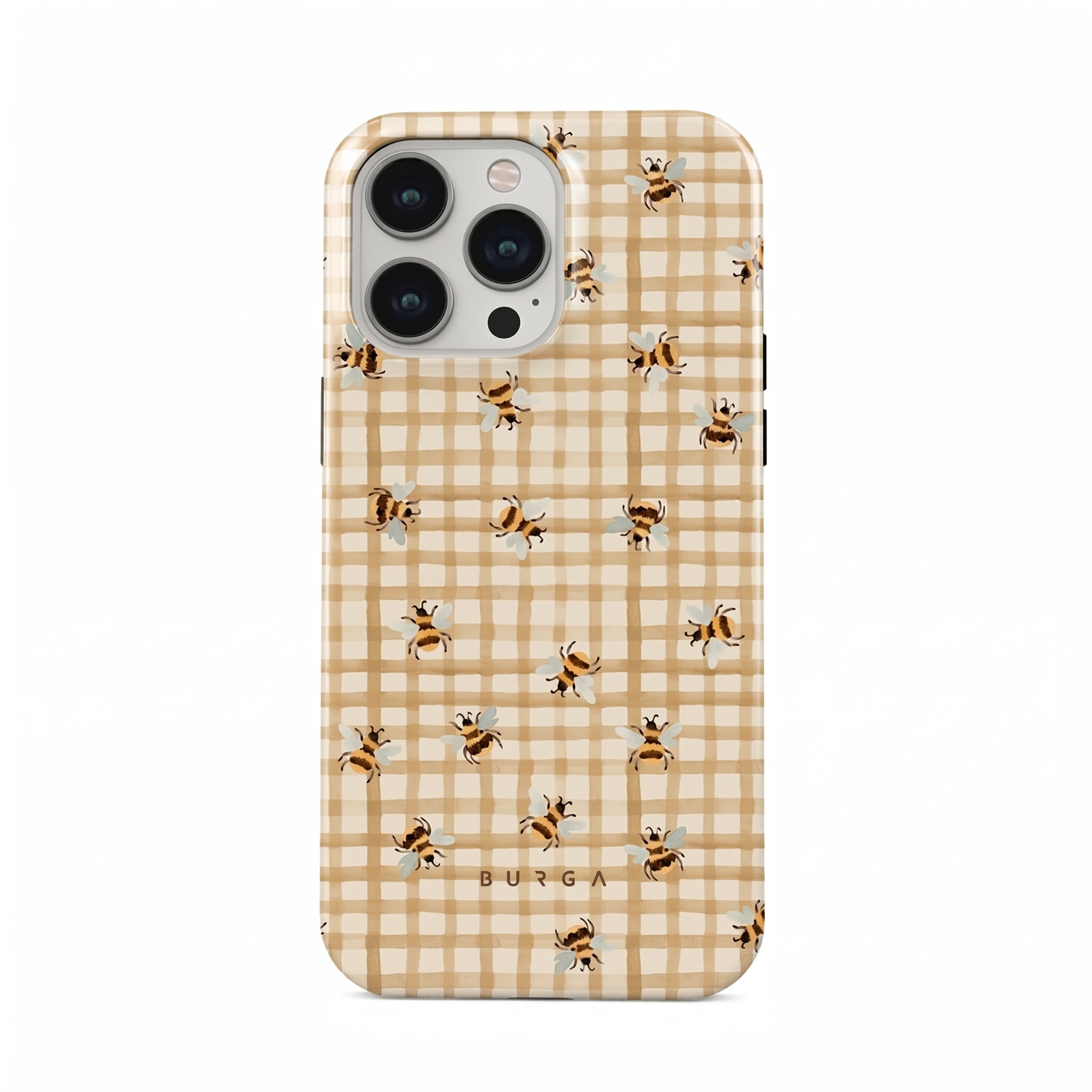 Burga Tough Back Cover MagSafe für das Apple iPhone 14 Pro - Honeycomb