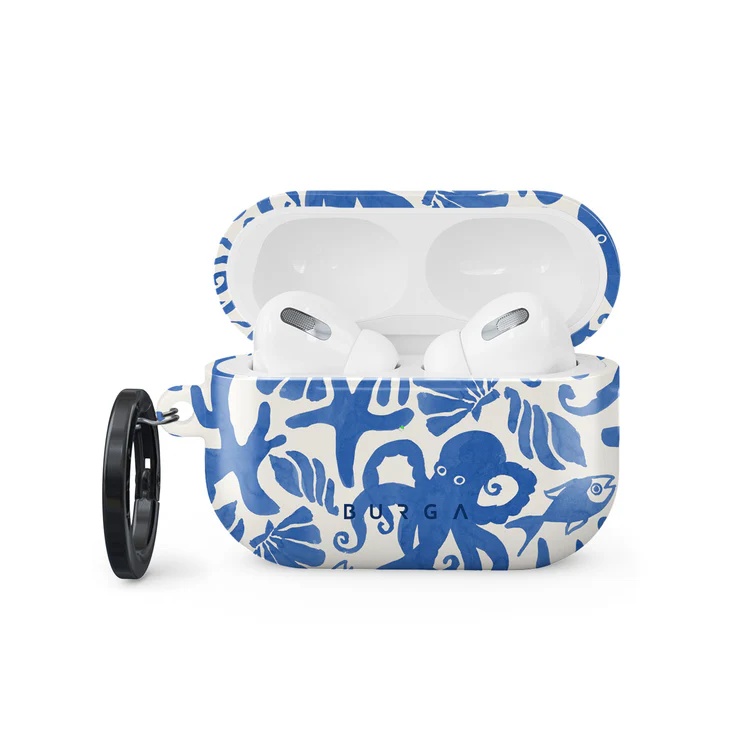 Burga Hardcase Hülle für das Apple AirPods Pro 2 - Nera
