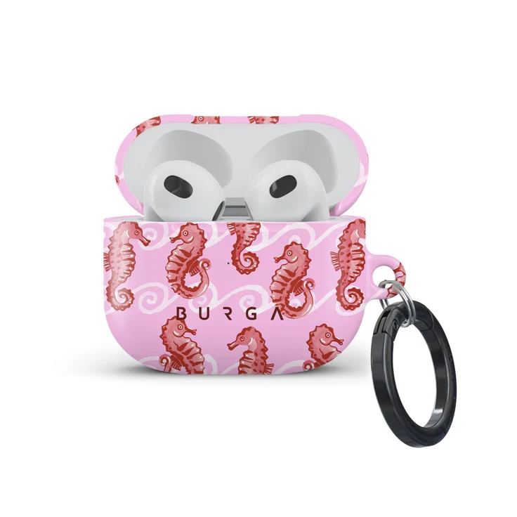 Burga Hardcase Hülle für das Apple AirPods 3 - Coral Reef