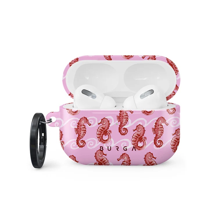 Burga Hardcase Hülle für das Apple AirPods Pro 2 - Coral Reef