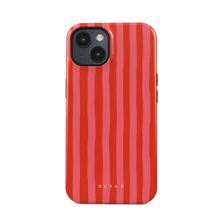 Burga Tough Back Cover MagSafe für das Apple iPhone 15 - Pomegranate