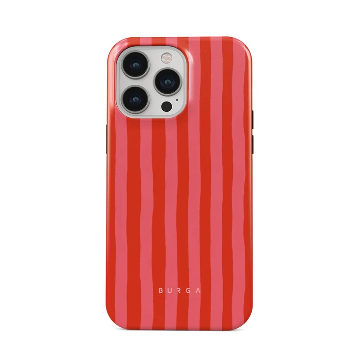 Burga Tough Back Cover MagSafe für das Apple iPhone 14 Pro - Pomegranate
