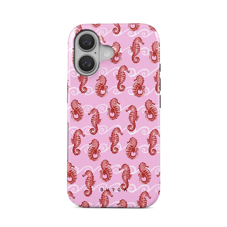 Burga Tough Back Cover MagSafe für das Apple iPhone 16 - Coral Reef