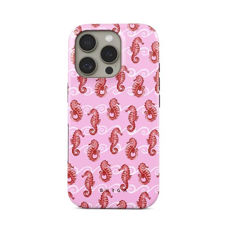 Burga Tough Back Cover MagSafe für das Apple iPhone 16 Pro - Coral Reef