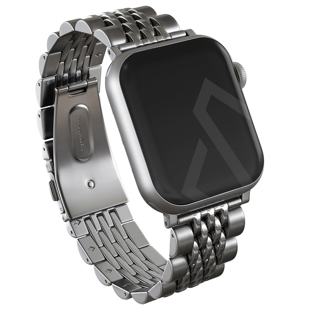 Burga Stalen bandje voor de Apple Watch | 44/45/46/49 mm - Zilver