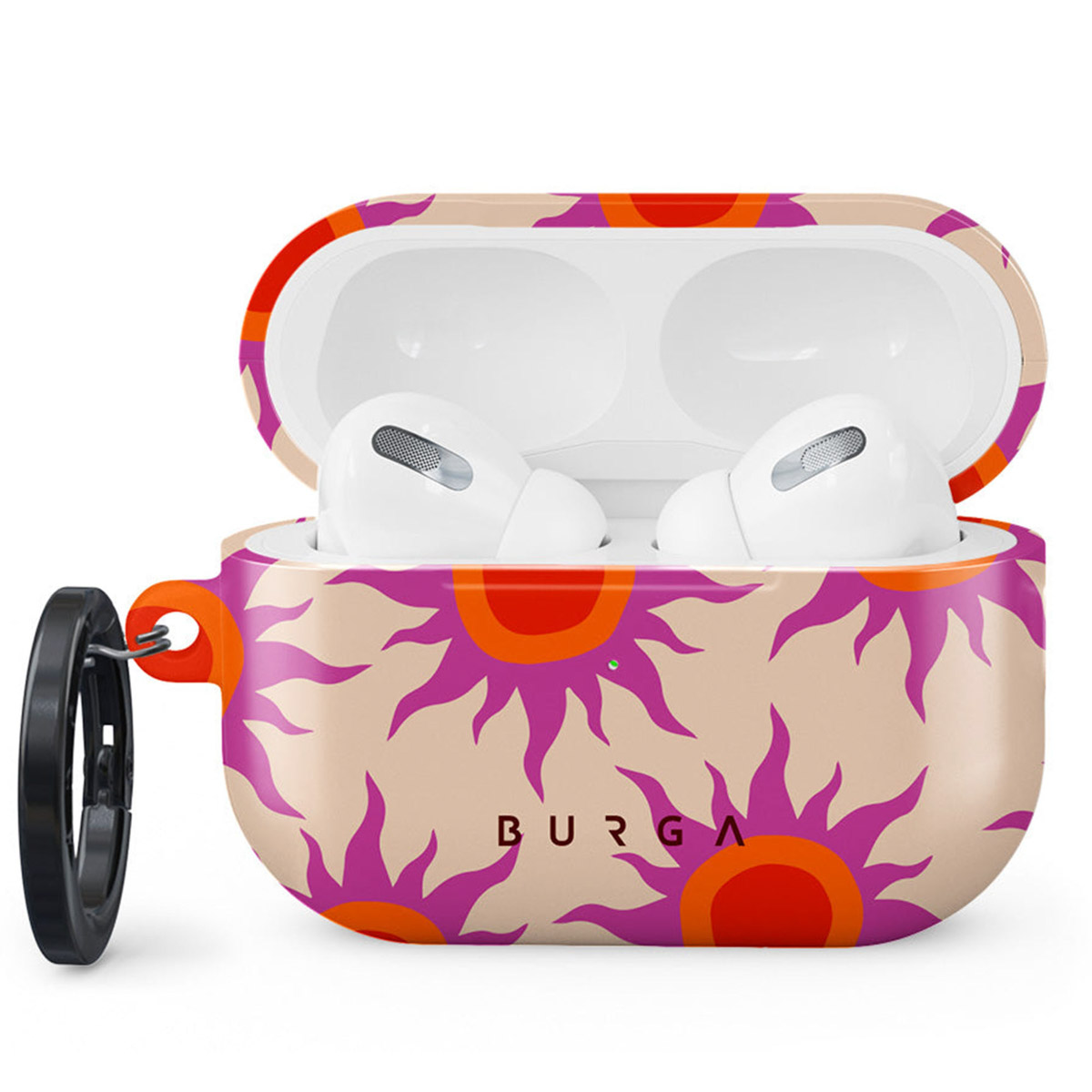 Burga Hardcase Hülle für das Apple AirPods Pro 2 - Sunset Glow