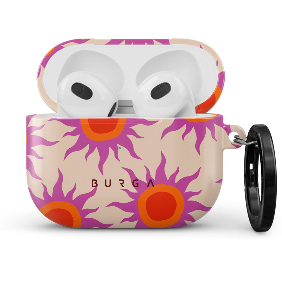 Burga Hardcase Hülle für das Apple AirPods 3 - Sunset Glow