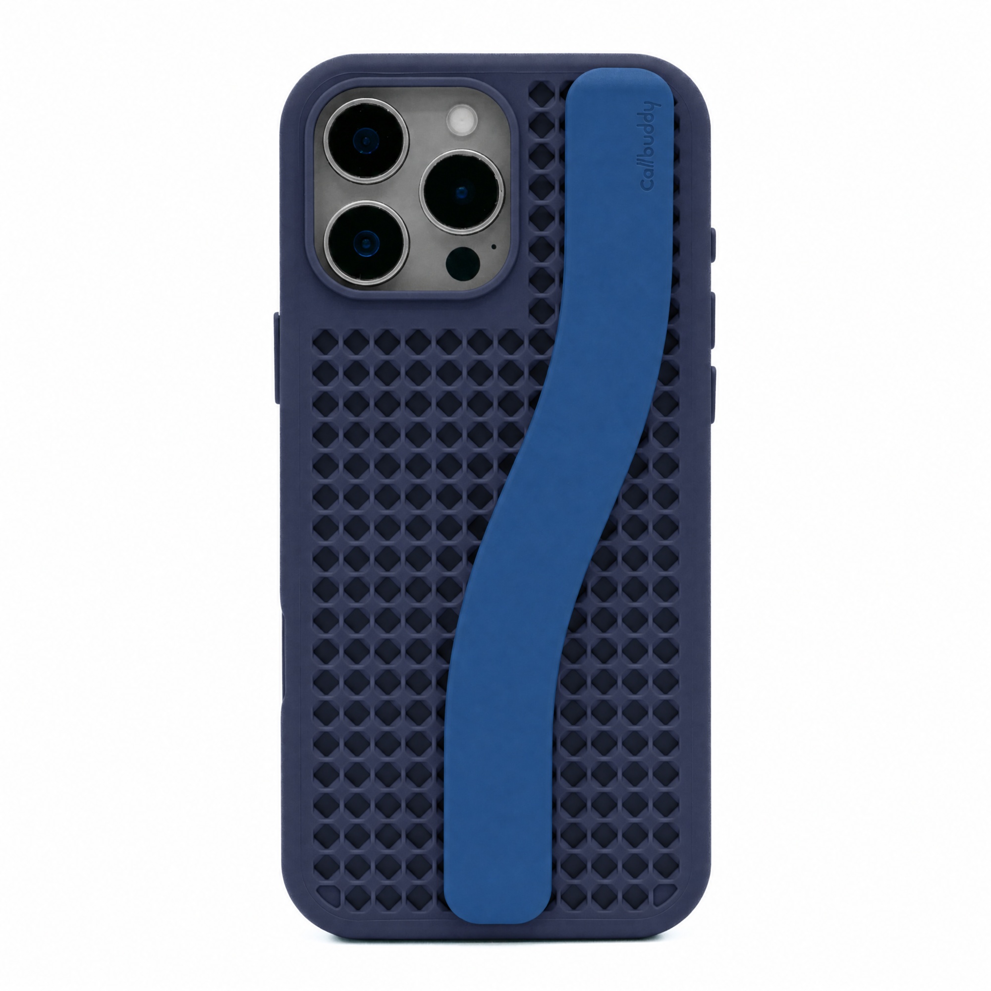Callbuddy Hülle mit Strap für das Apple iPhone 16 Pro Max - Deep Marine
