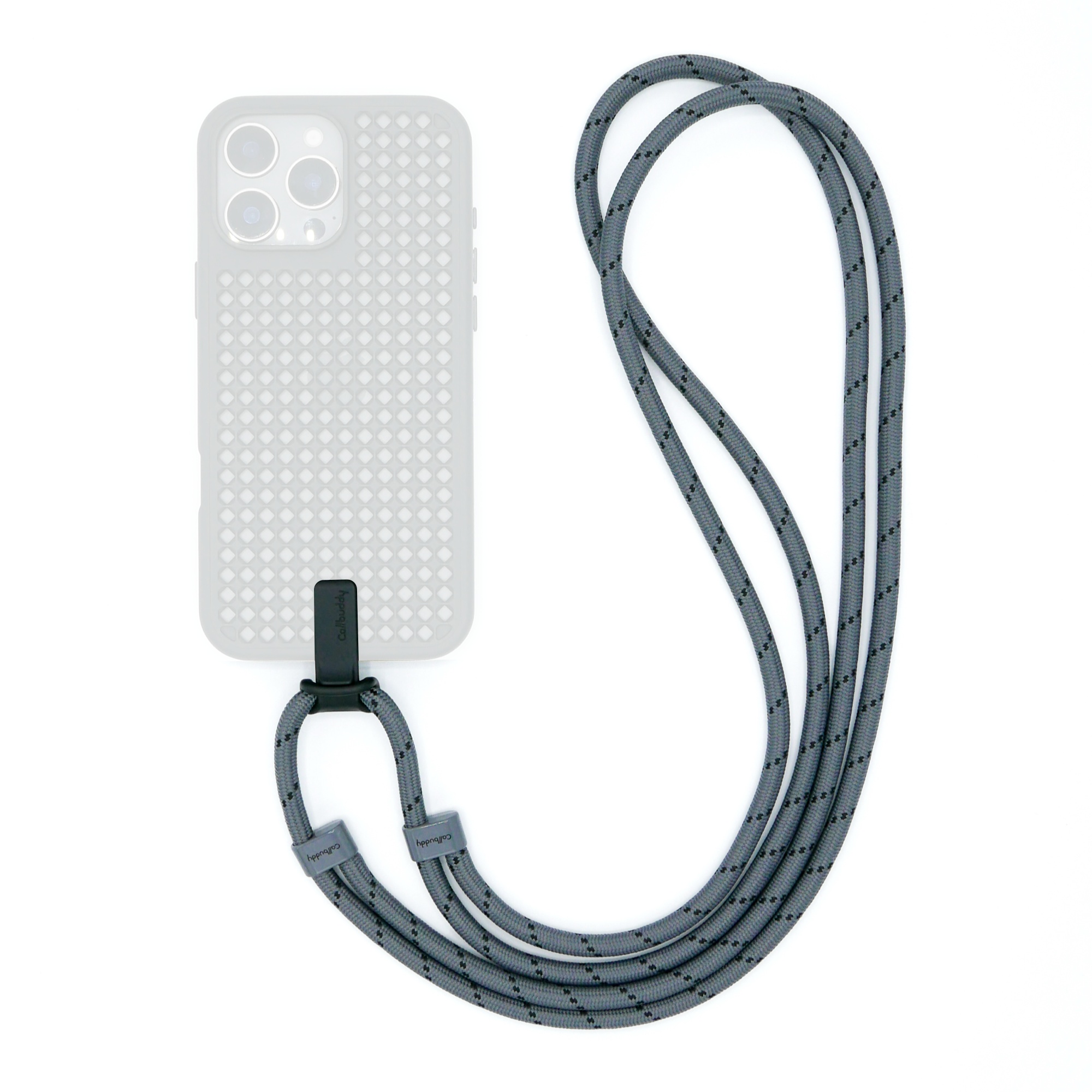 Callbuddy Lanyard - Cross Body Handyband - Shadow Gray
