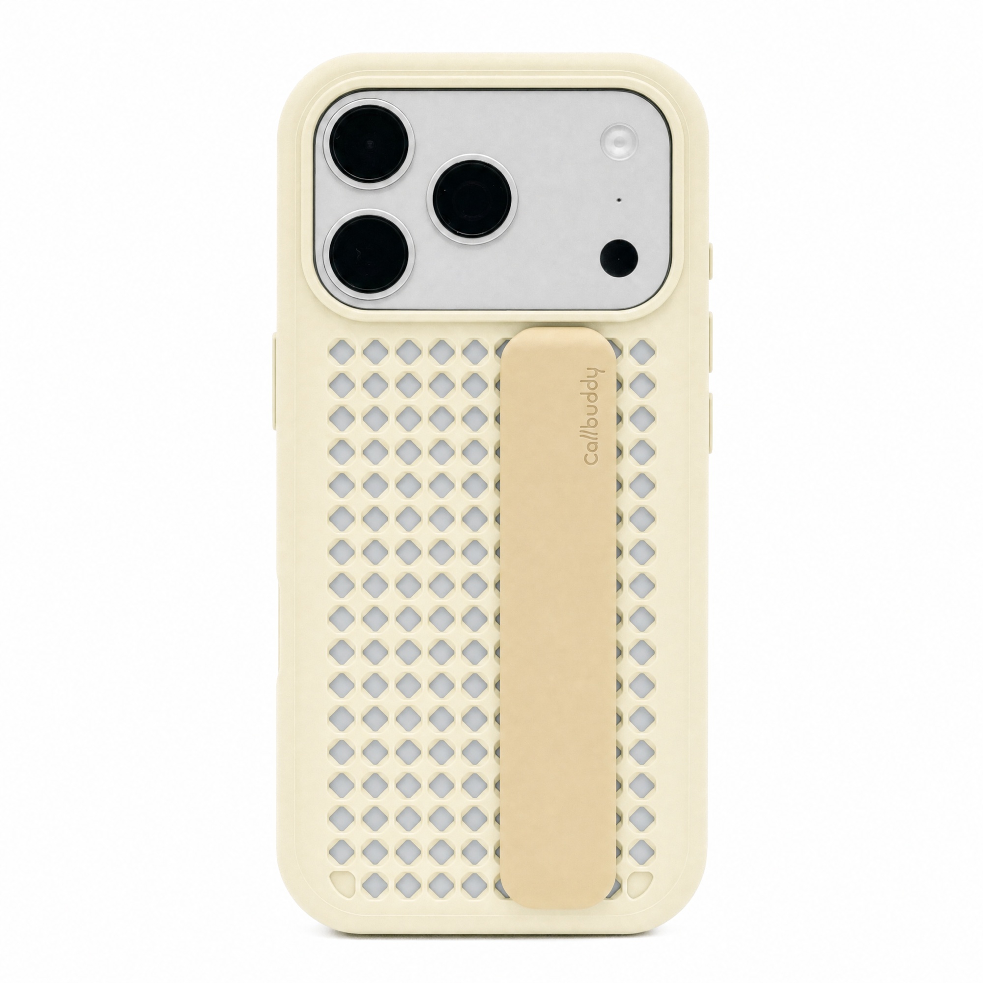 Callbuddy Hülle mit Strap für das Apple iPhone 17 Pro - Sand Glow