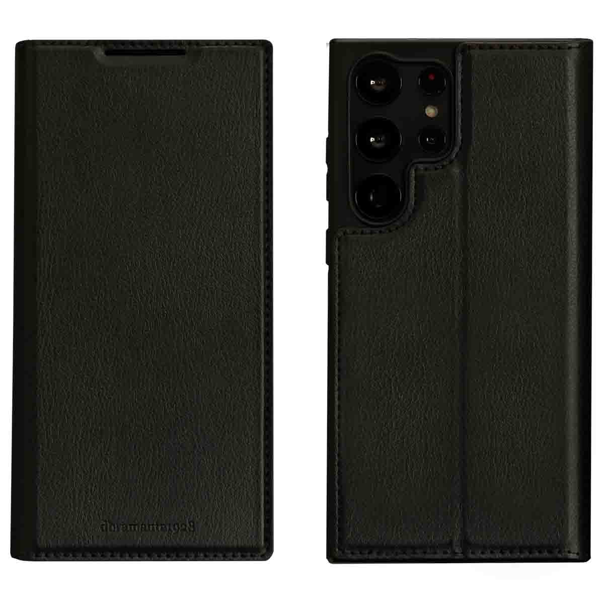 dbramante1928 Oslo Klapphülle für das Samsung Galaxy S23 Ultra - Schwarz