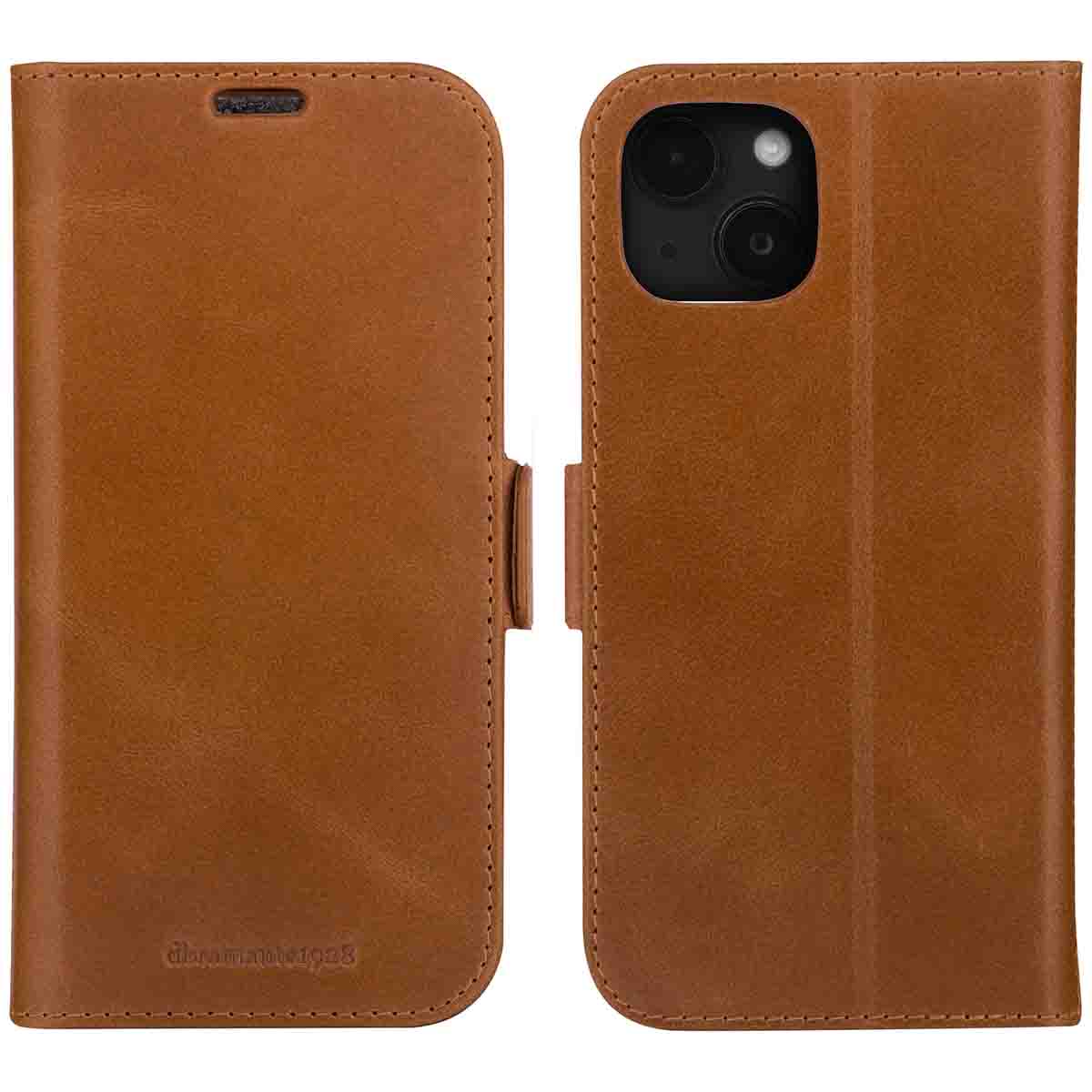 dbramante1928 Copenhagen Klapphülle für das Apple iPhone 17e / 16e / 15 / 14 / 13 - Braun