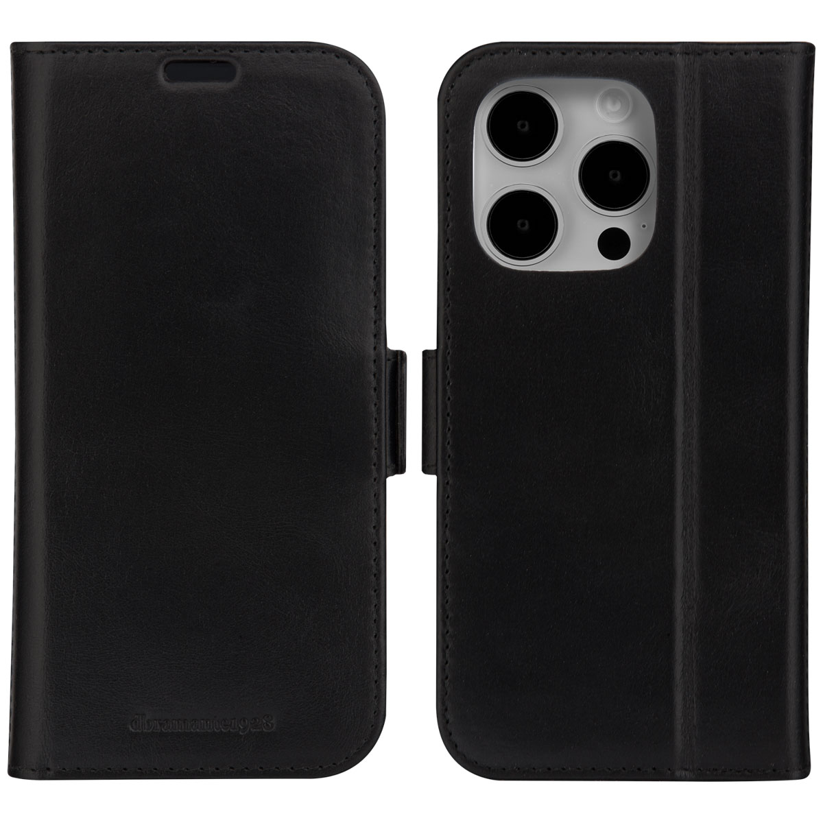 dbramante1928 Copenhagen Klapphülle für das Apple iPhone 15 Pro Max - Schwarz