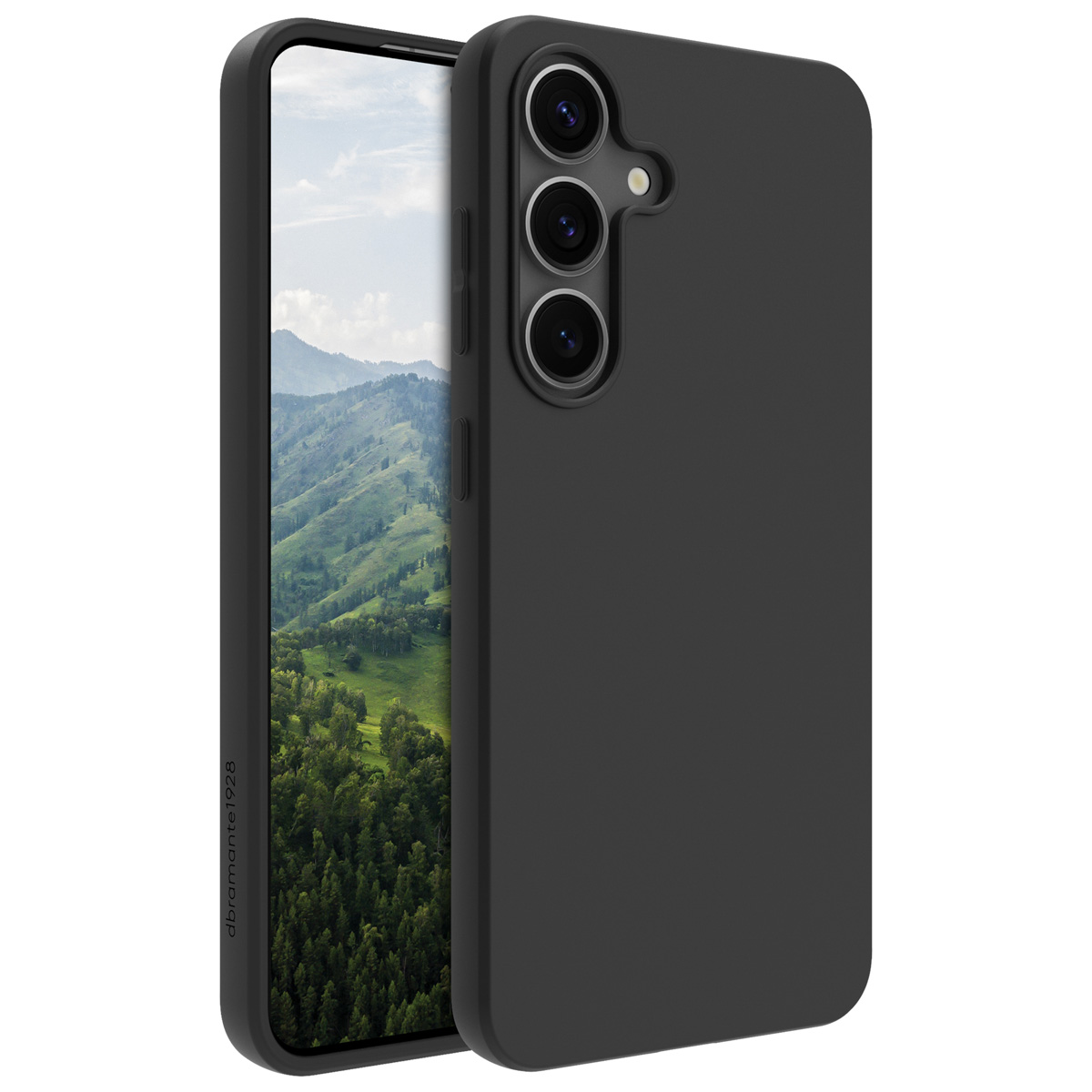 dbramante1928 Greenland Backcover für das Samsung Galaxy S25 - Night Black