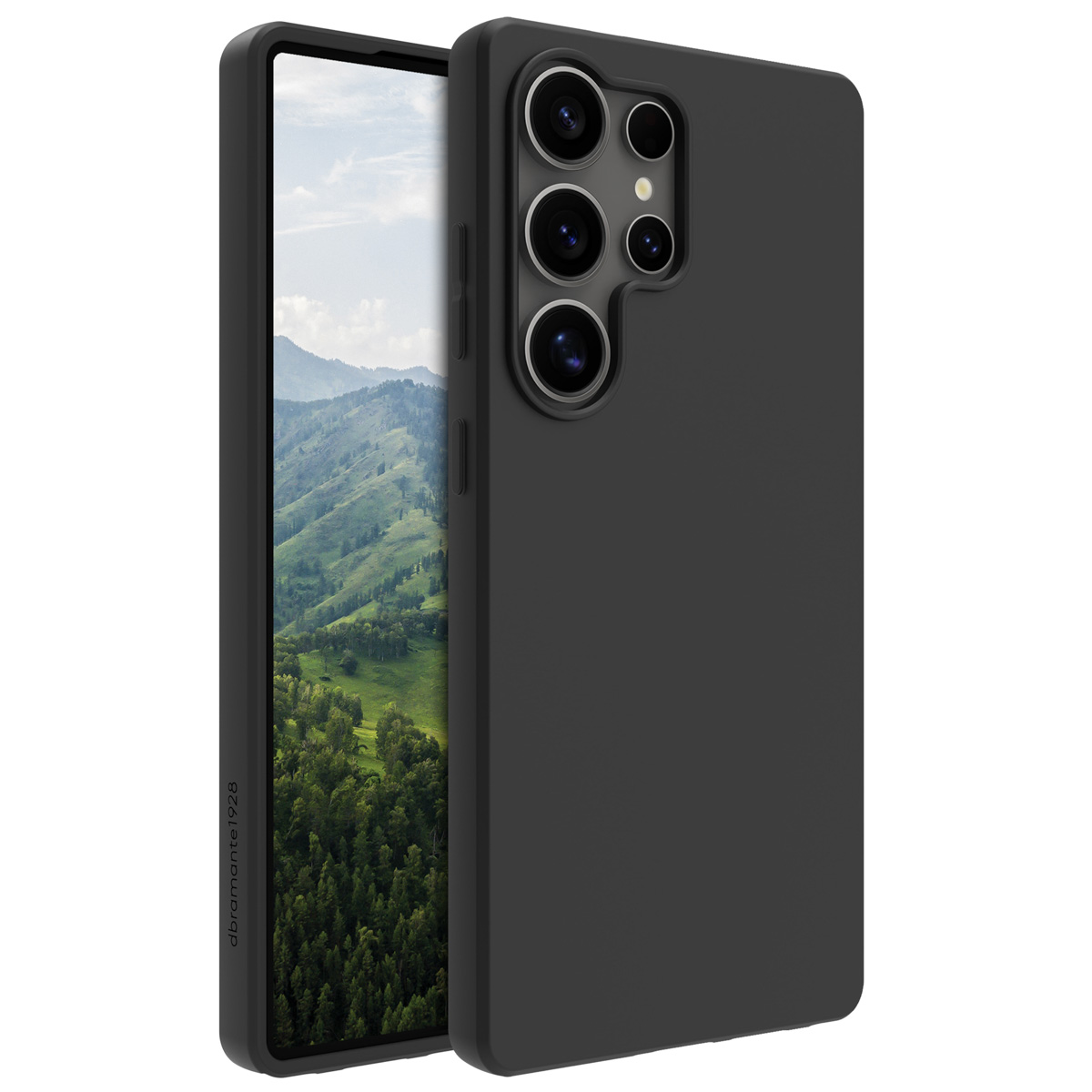 dbramante1928 Greenland Backcover für das Samsung Galaxy S25 Ultra - Night Black