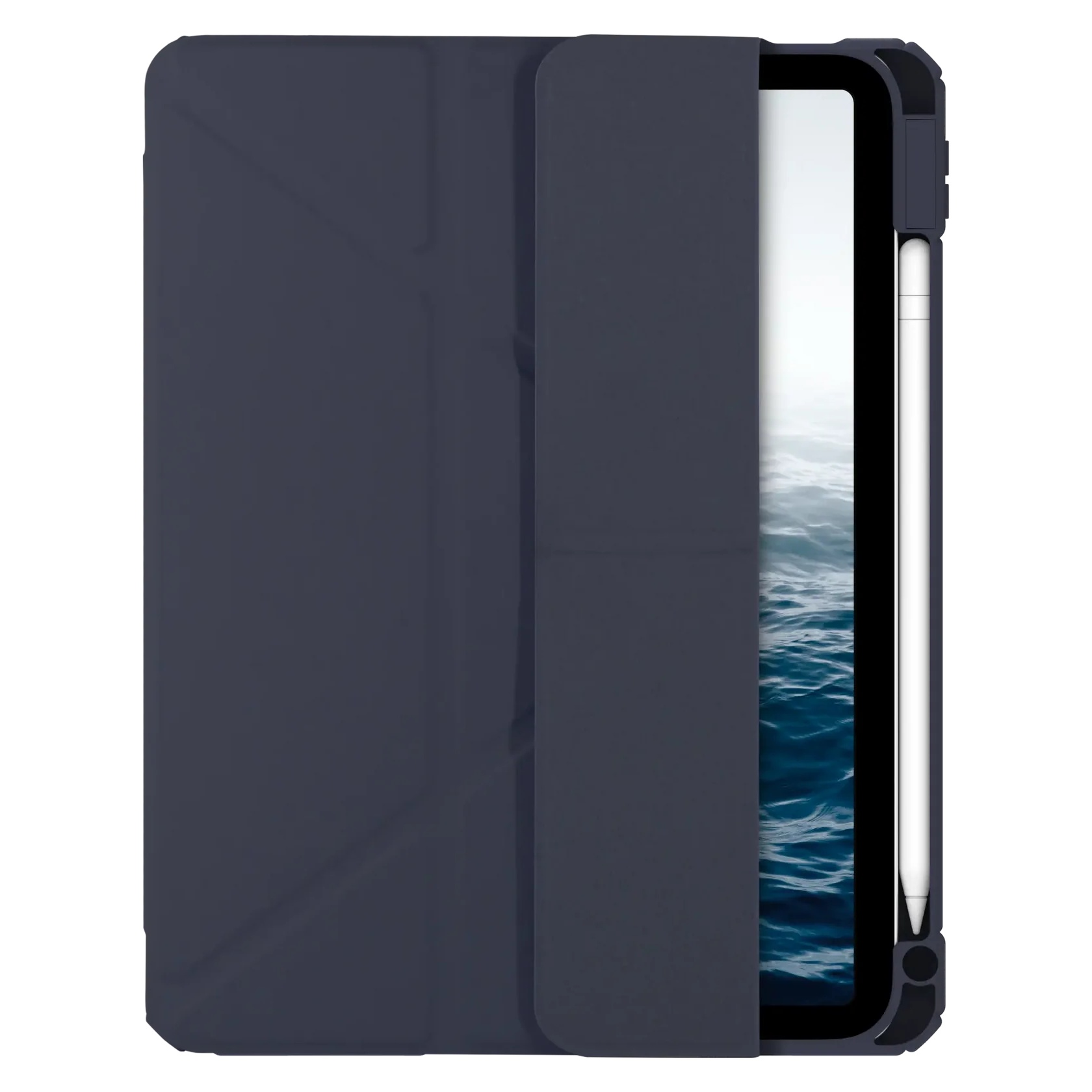 dbramante1928 Londen ICON Klapphülle für das Apple iPad 11 (2025) 11 Zoll A16 / iPad 10 (2022) 10.9 Zoll - Deep Water