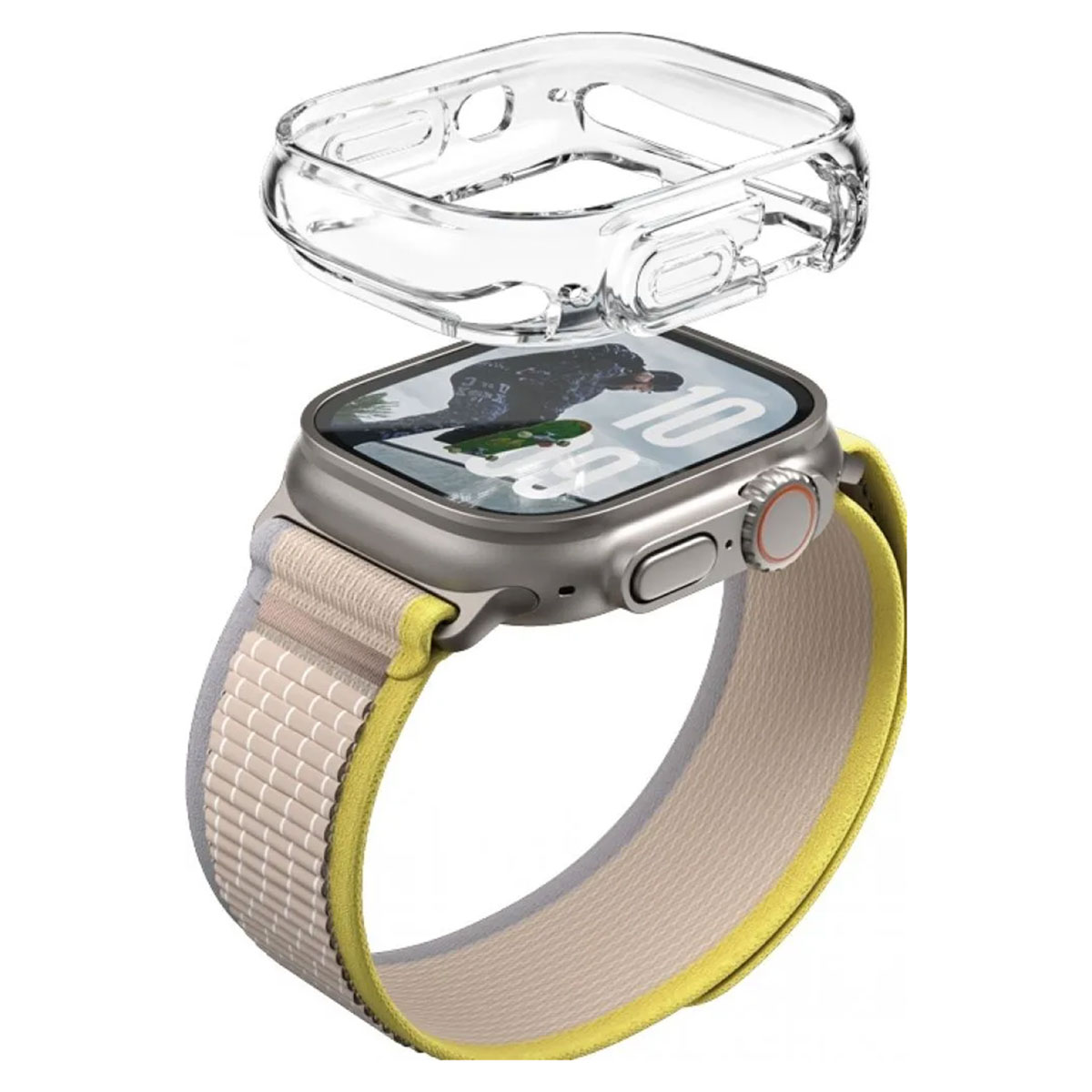 PanzerGlass Bumper für das Apple Watch Ultra / Ultra 2 / Ultra 3 - 49 mm - Transparent