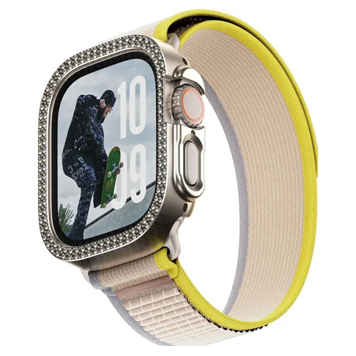 PanzerGlass Bling Bumper für das Apple Watch Ultra / Ultra 2 / Ultra 3 - 49 mm - Gold