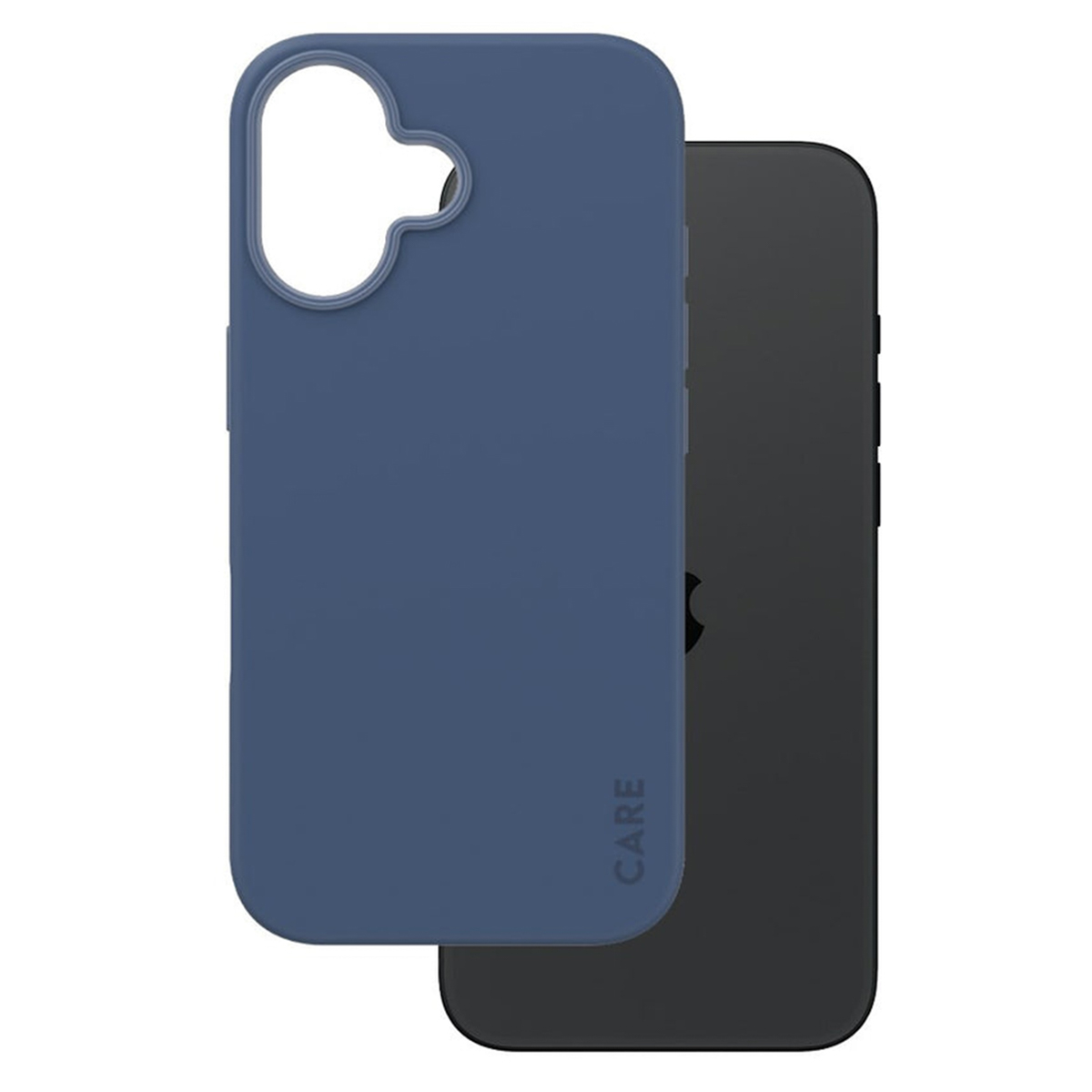 CARE by PanzerGlass Fashion Back Cover MagSafe für das Apple iPhone 16 - Blue