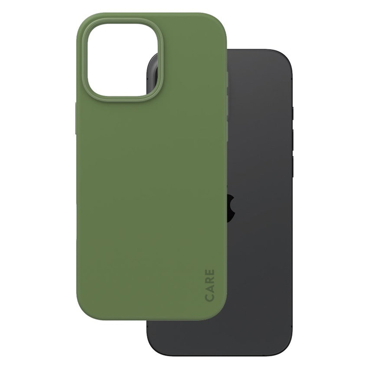 CARE by PanzerGlass Fashion Back Cover MagSafe für das Apple iPhone 16 Pro Max - Green