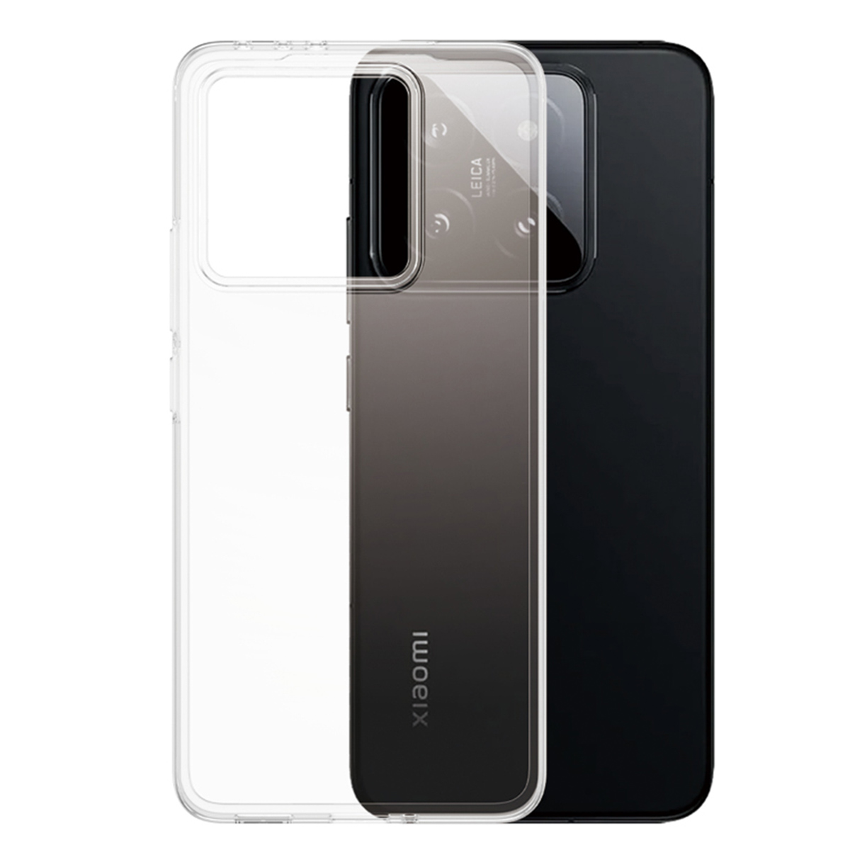 CARE by PanzerGlass Urban Combat Case MagSafe für das Xiaomi Redmi Note 14 Pro (4G/5G) / 14 Pro Plus (5G) - Transparent