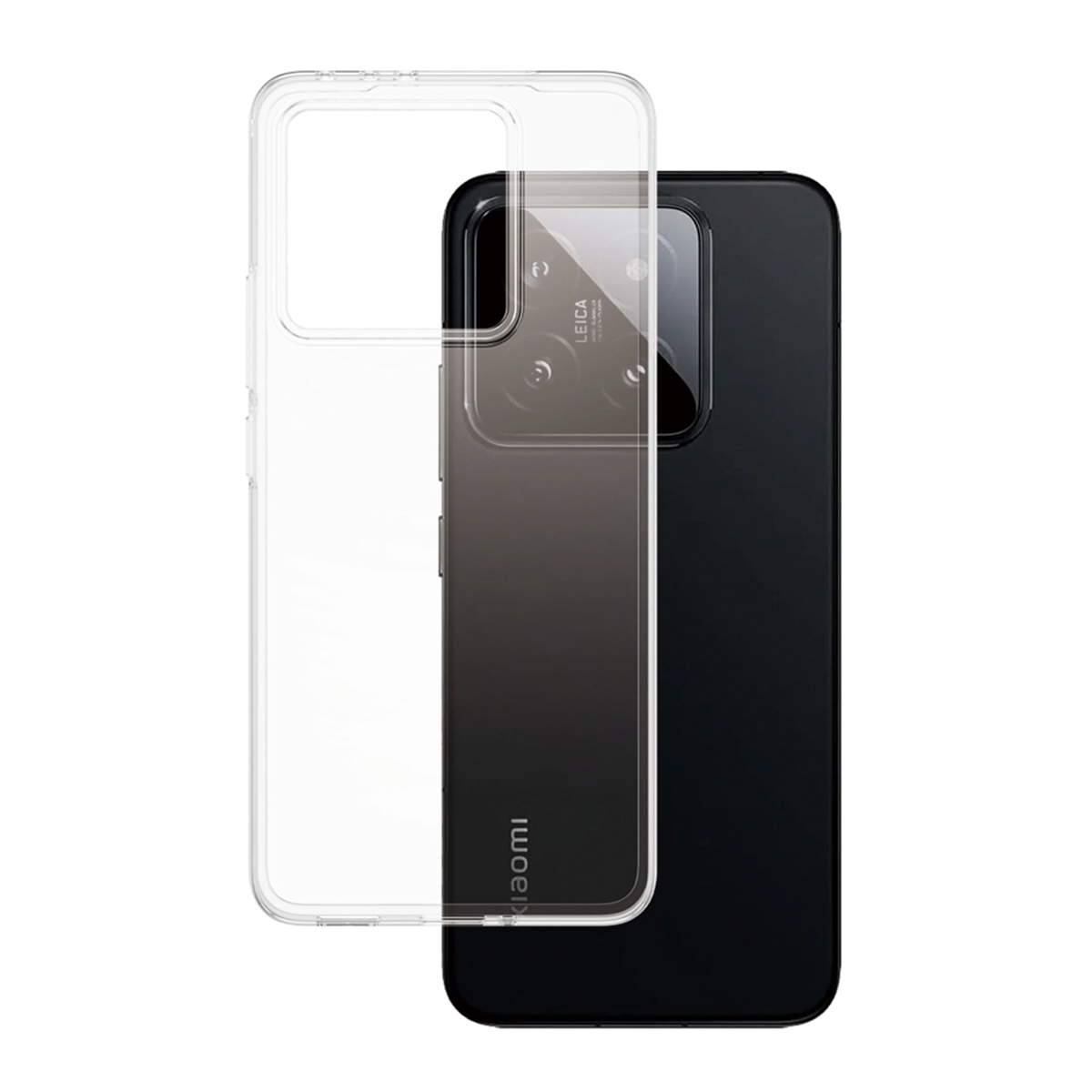CARE by PanzerGlass Urban Combat Case MagSafe für das Xiaomi Redmi Note 14 (5G) - Transparent