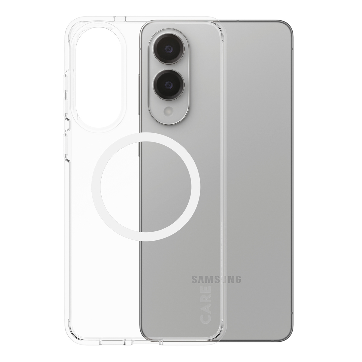 CARE by PanzerGlass Urban Combat Case für das Samsung Galaxy S25 Edge - Transparent