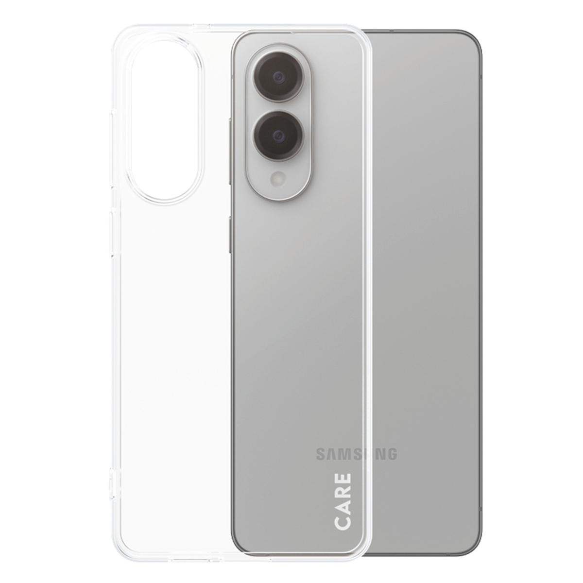 CARE by PanzerGlass Fashion Backcover XR für das Samsung Galaxy S25 Edge - Transparent