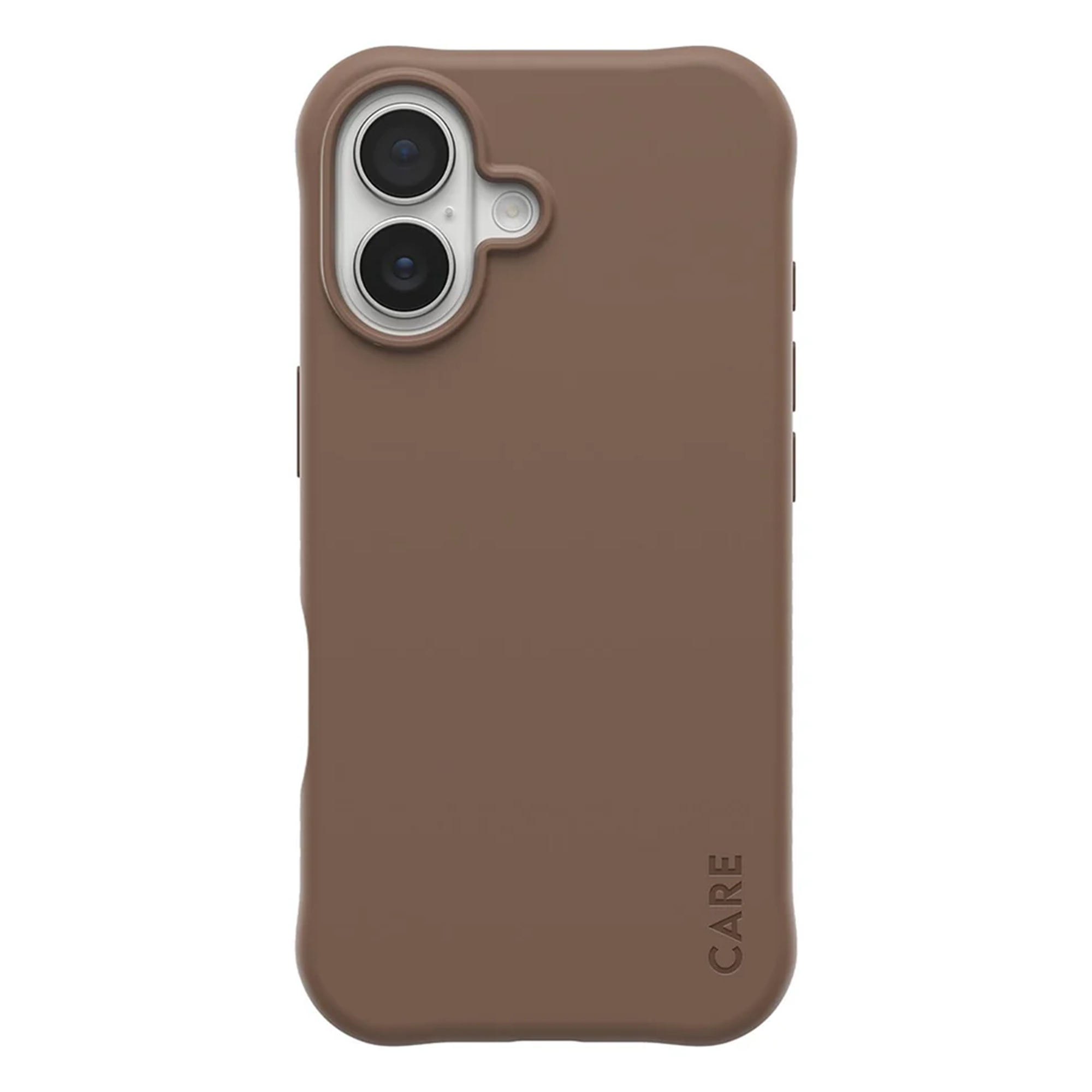 CARE by PanzerGlass Modisches Case Samba mit MagSafe für das Apple iPhone 17 - Espresso Brown