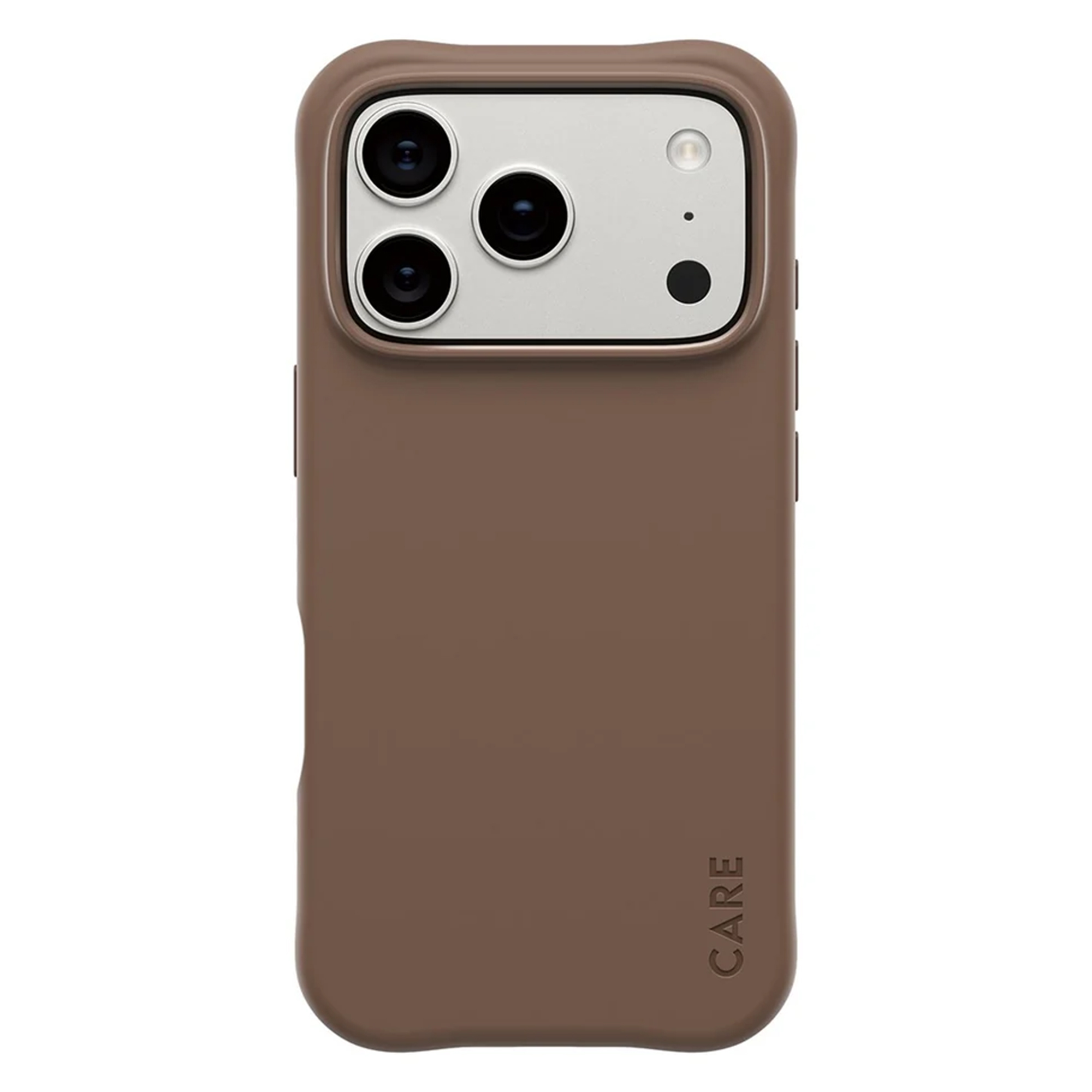 CARE by PanzerGlass Modisches Case Samba mit MagSafe für das Apple iPhone 17 Pro - Espresso Brown