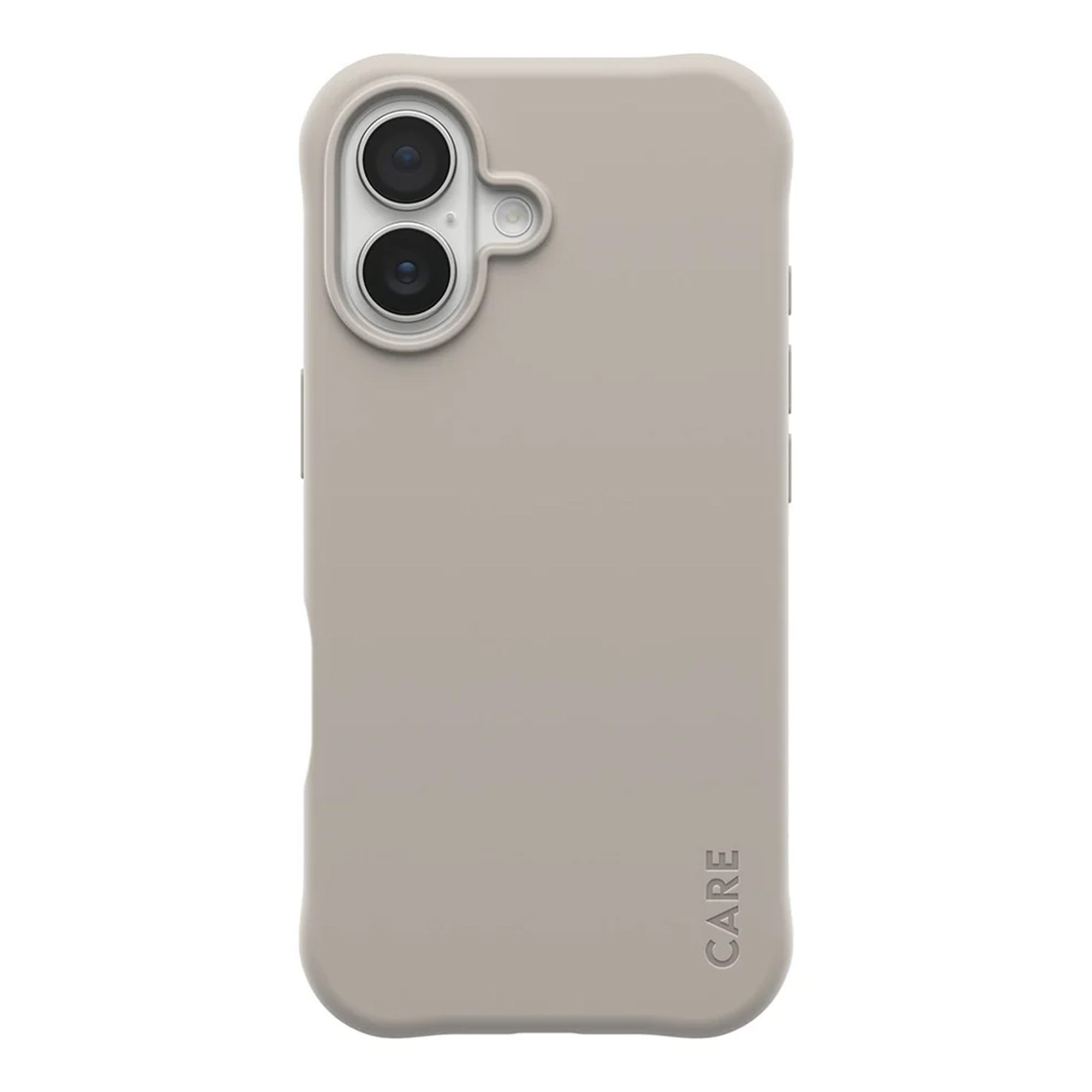 CARE by PanzerGlass Modisches Case Samba mit MagSafe für das Apple iPhone 17 - Vanilla Beige