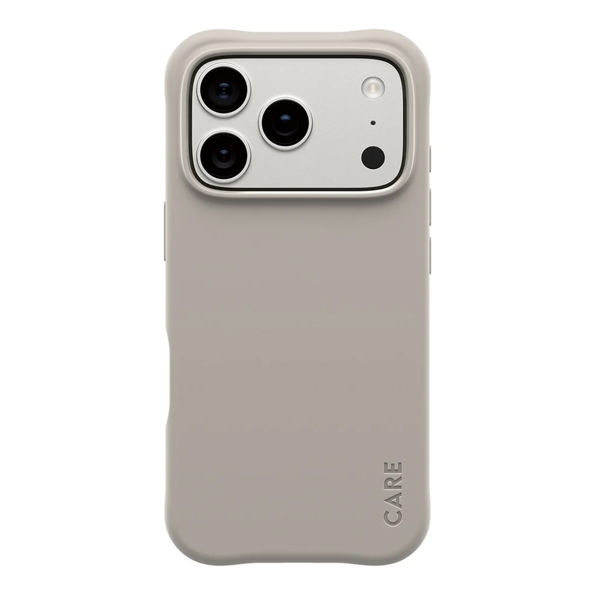 CARE by PanzerGlass Modisches Case Samba mit MagSafe für das Apple iPhone 17 Pro - Vanilla Beige