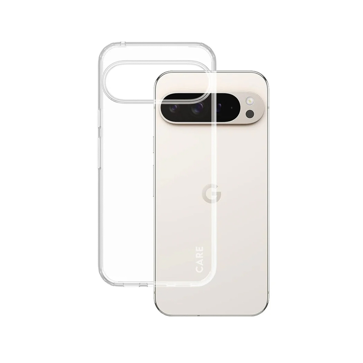 CARE by PanzerGlass Urban Combat Case für das Google Pixel 10 Pro XL - Clear