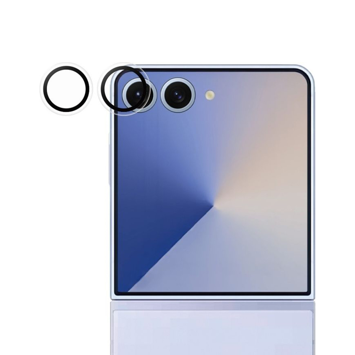 PanzerGlass Hoops Optic Rings Kameraschutz für das Samsung Galaxy Z Flip 7