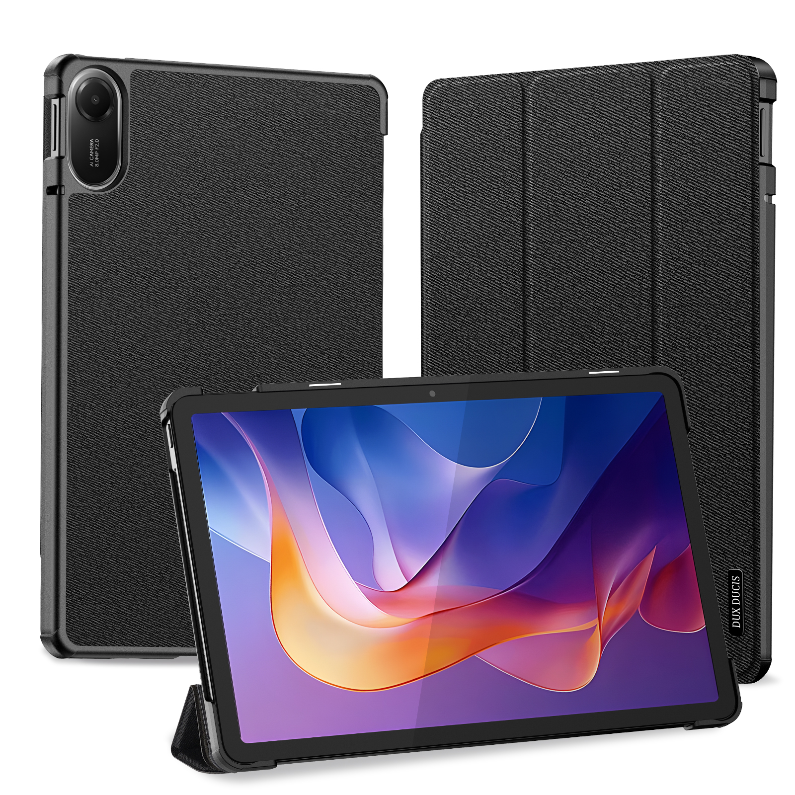 Dux Ducis Domo Klapphülle für das Xiaomi Redmi Pad 2 - Schwarz